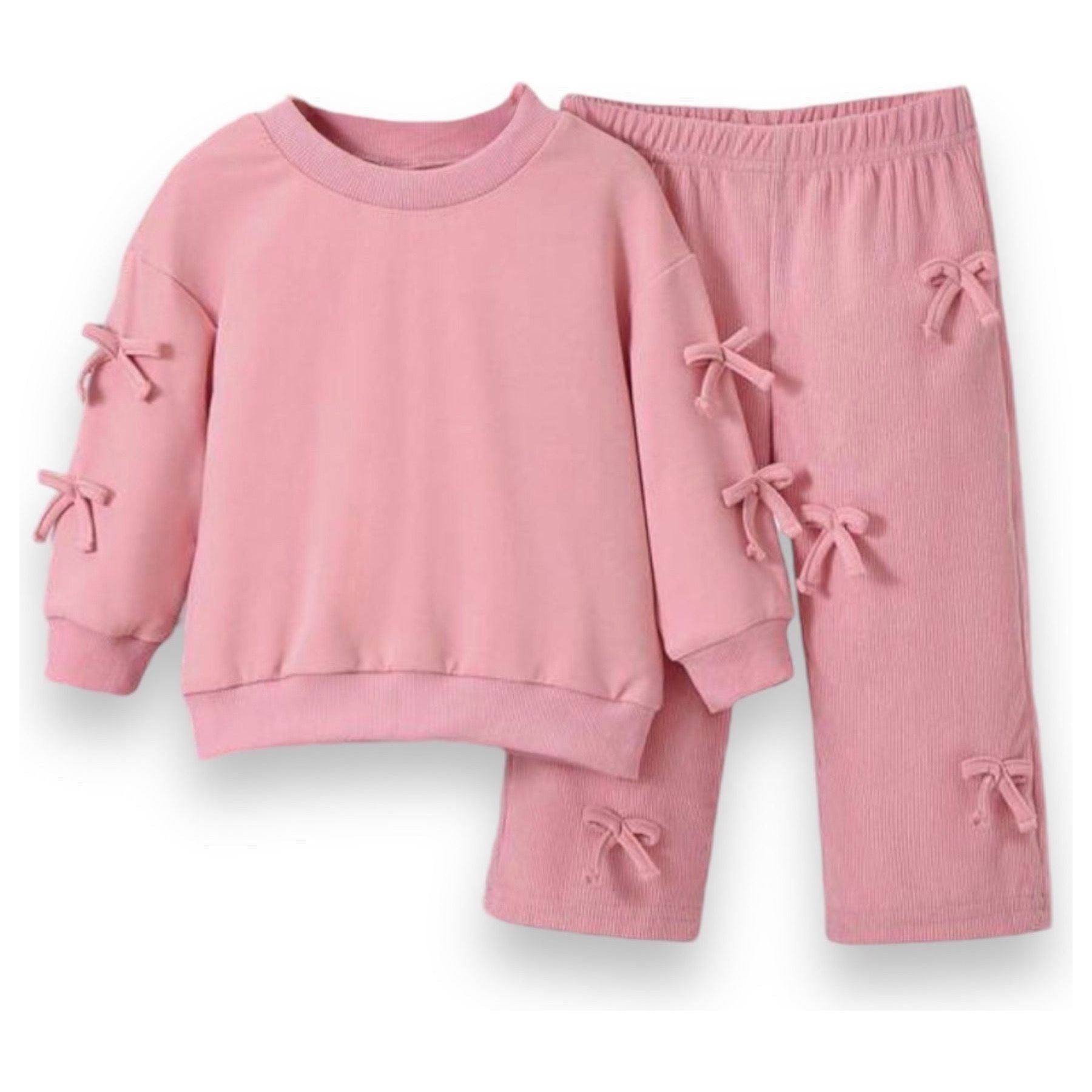 Pink Bow Sweatsuit