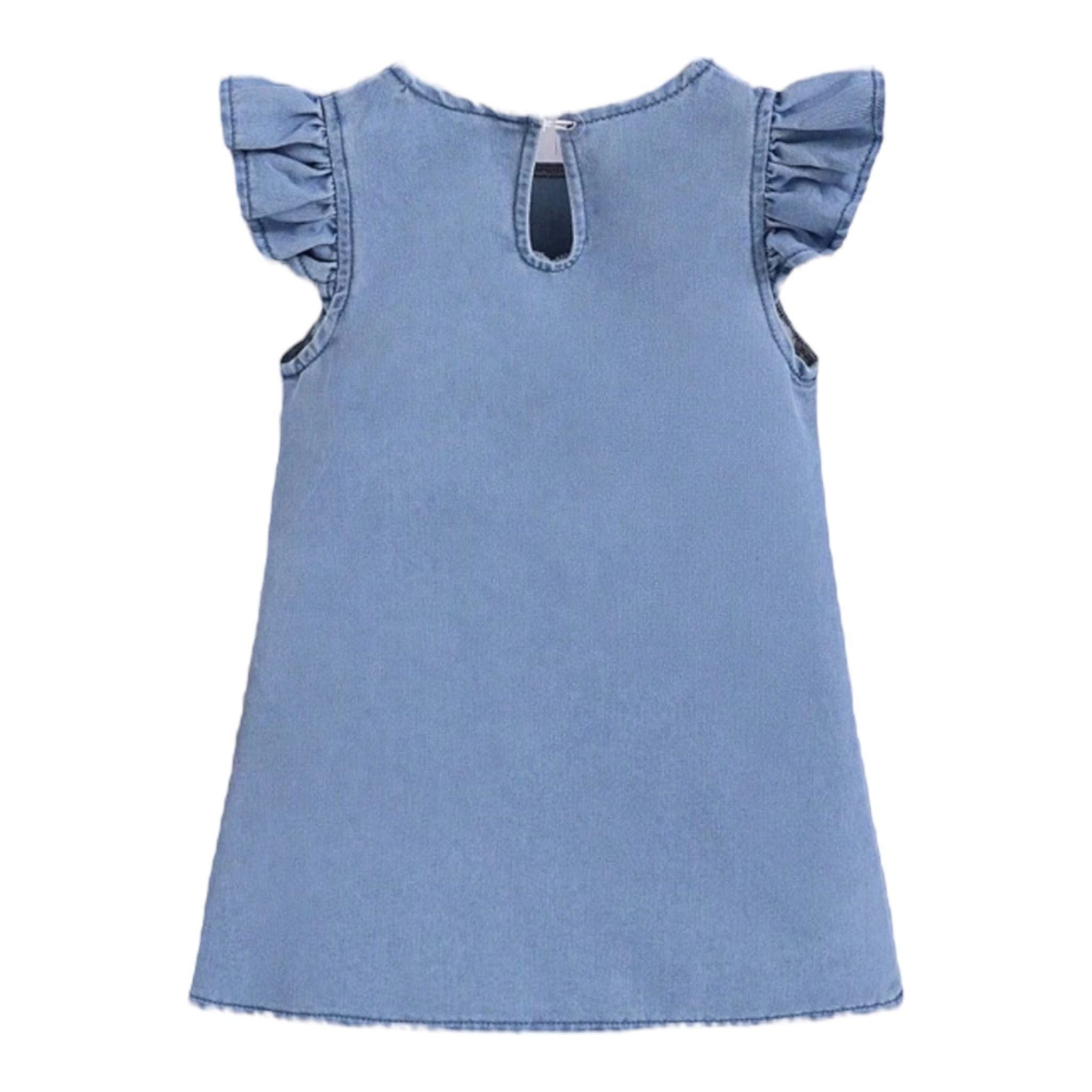 Denim Bow Dress