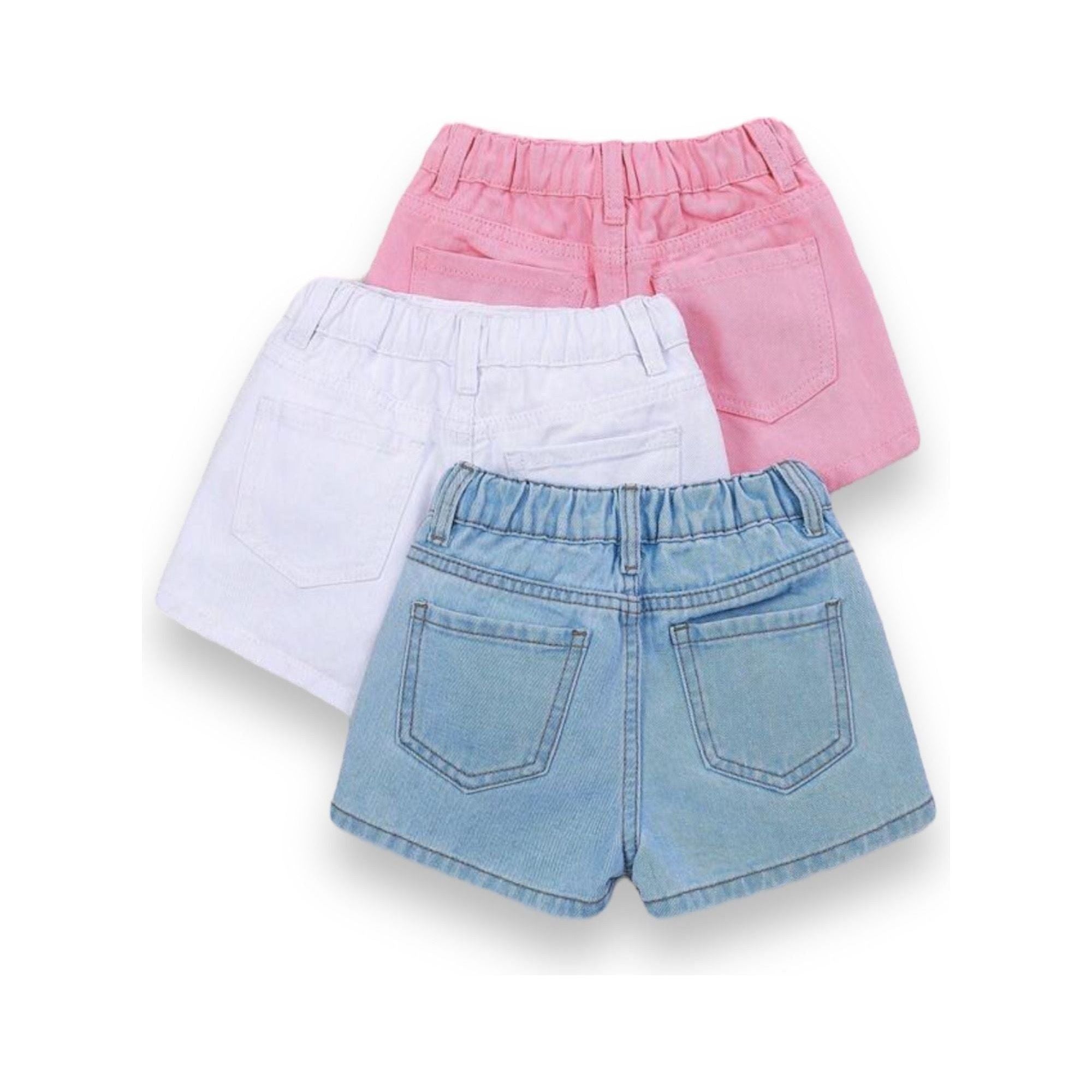 Denim Shorts (pack of 3)