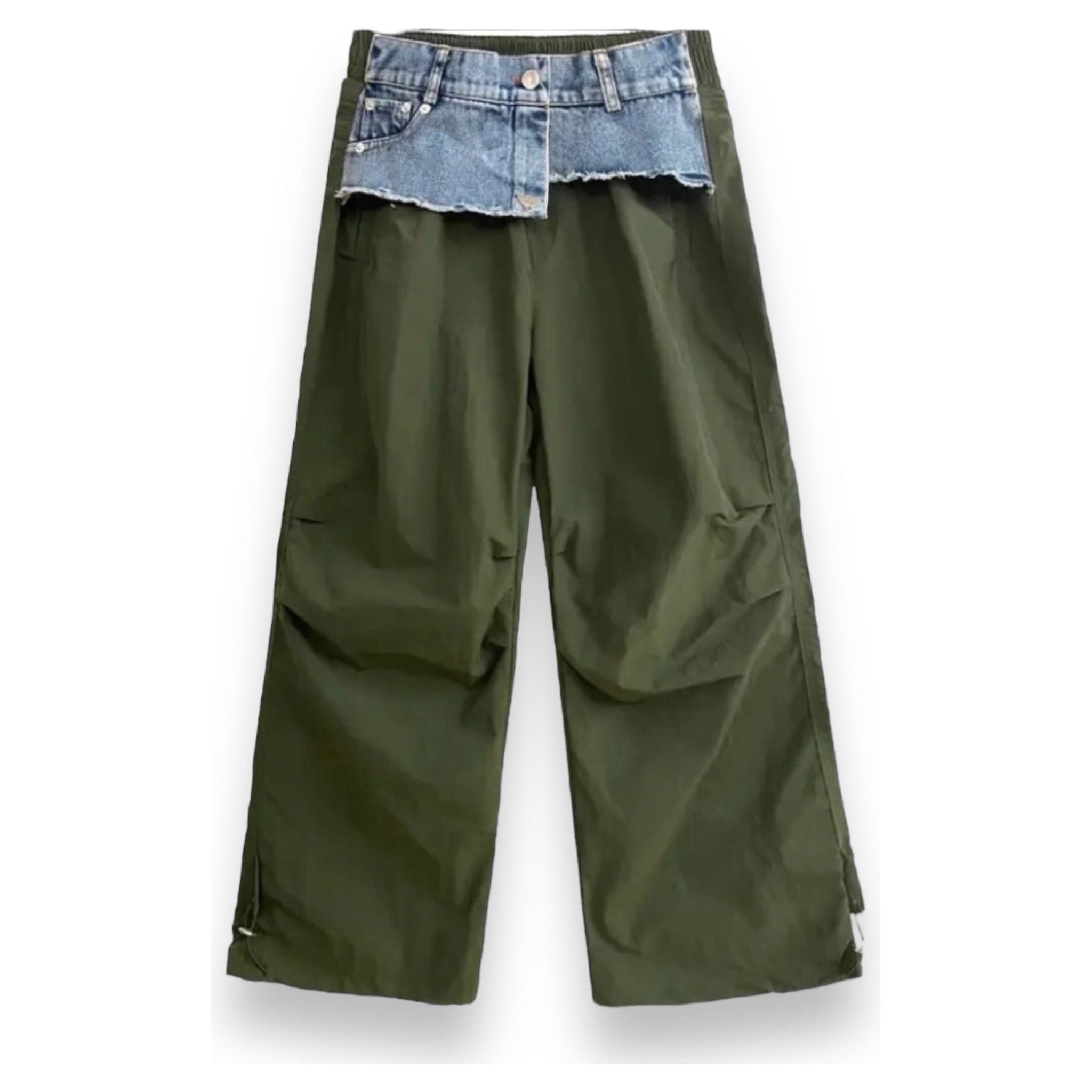 Denim Wide-Legged Pants for Kids
