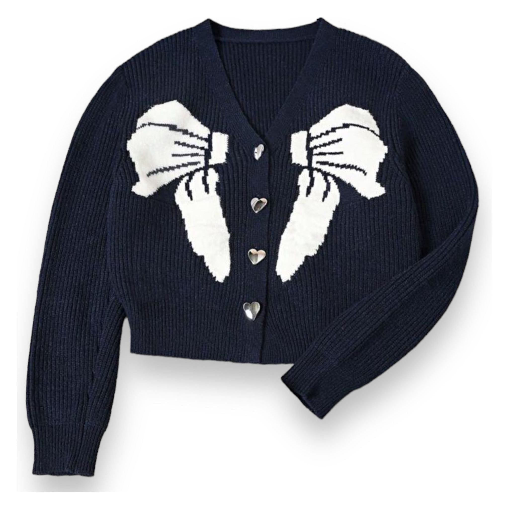 Bow Cardigan