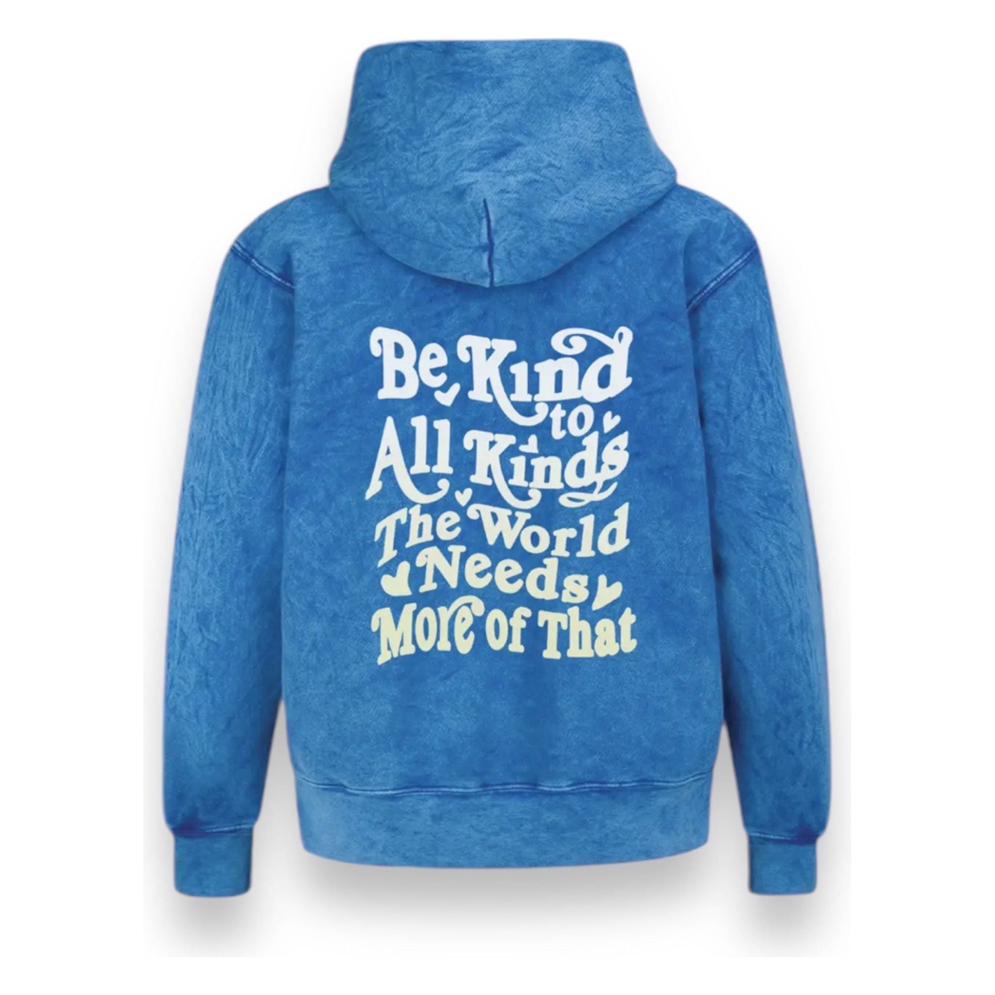 “Be Kind” Blue Hoodie