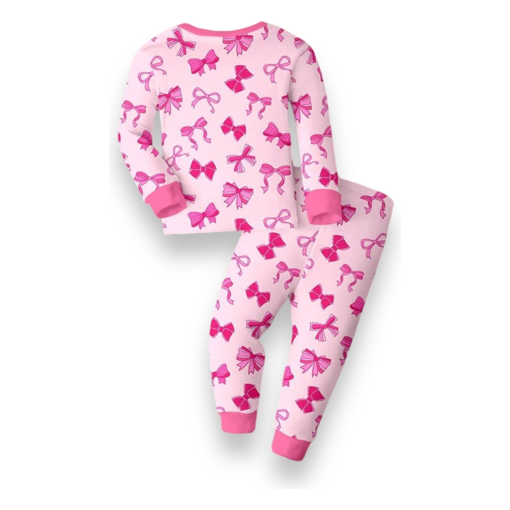 Pink Bow Pajamas