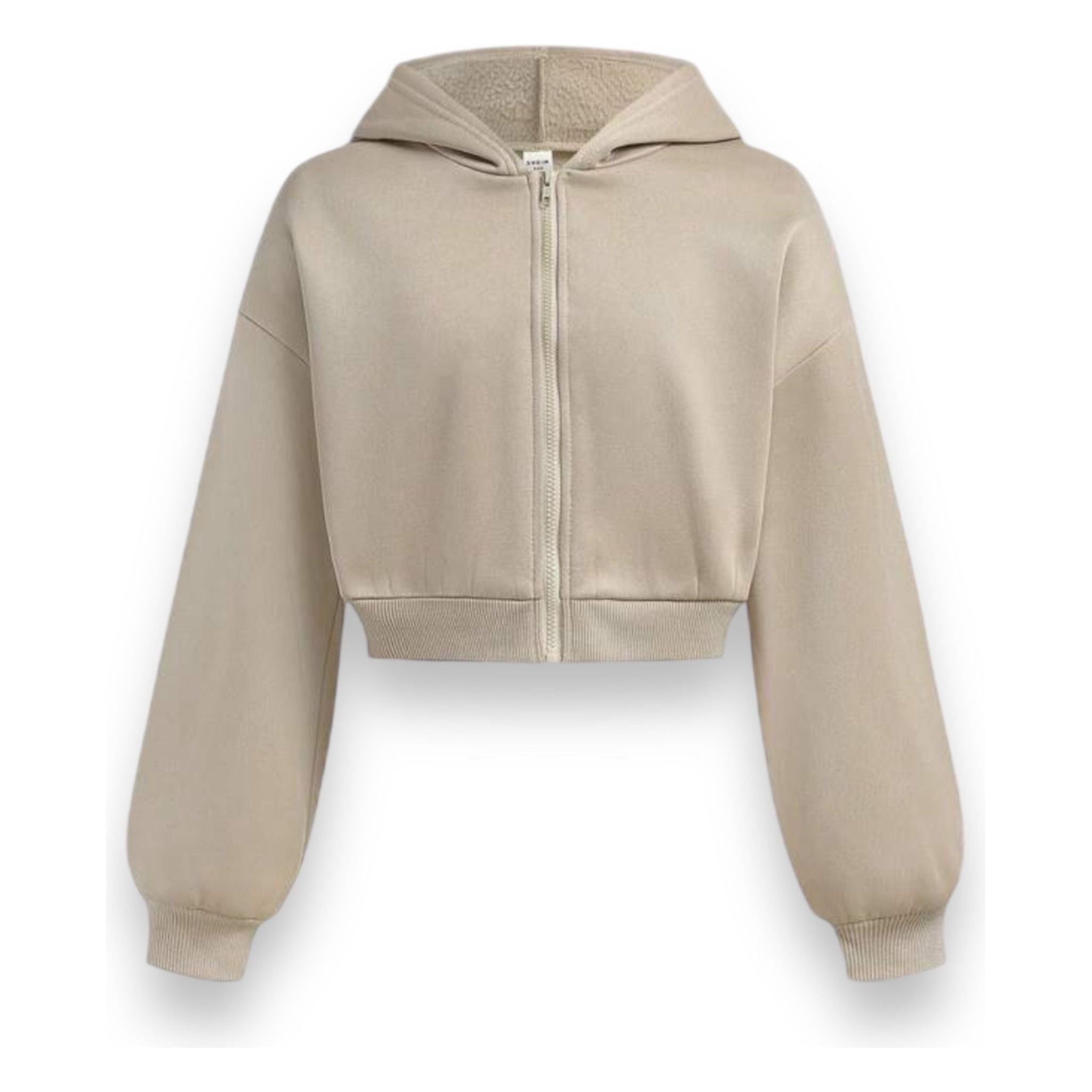Cropped Hoodie Set