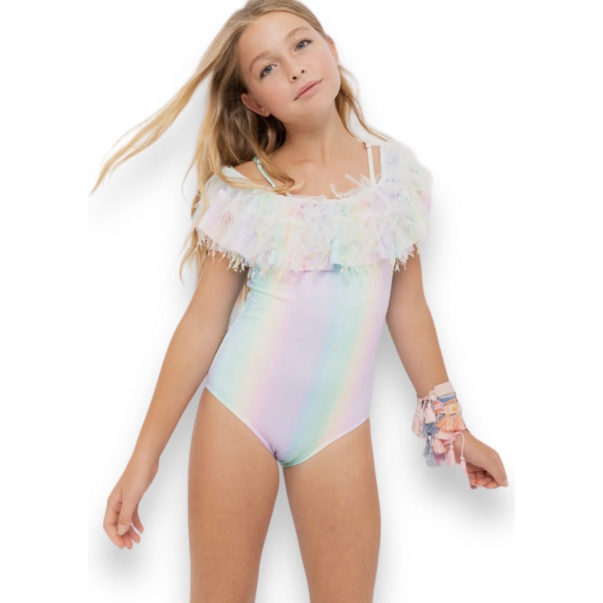 Tulle Rainbow Swimsuit