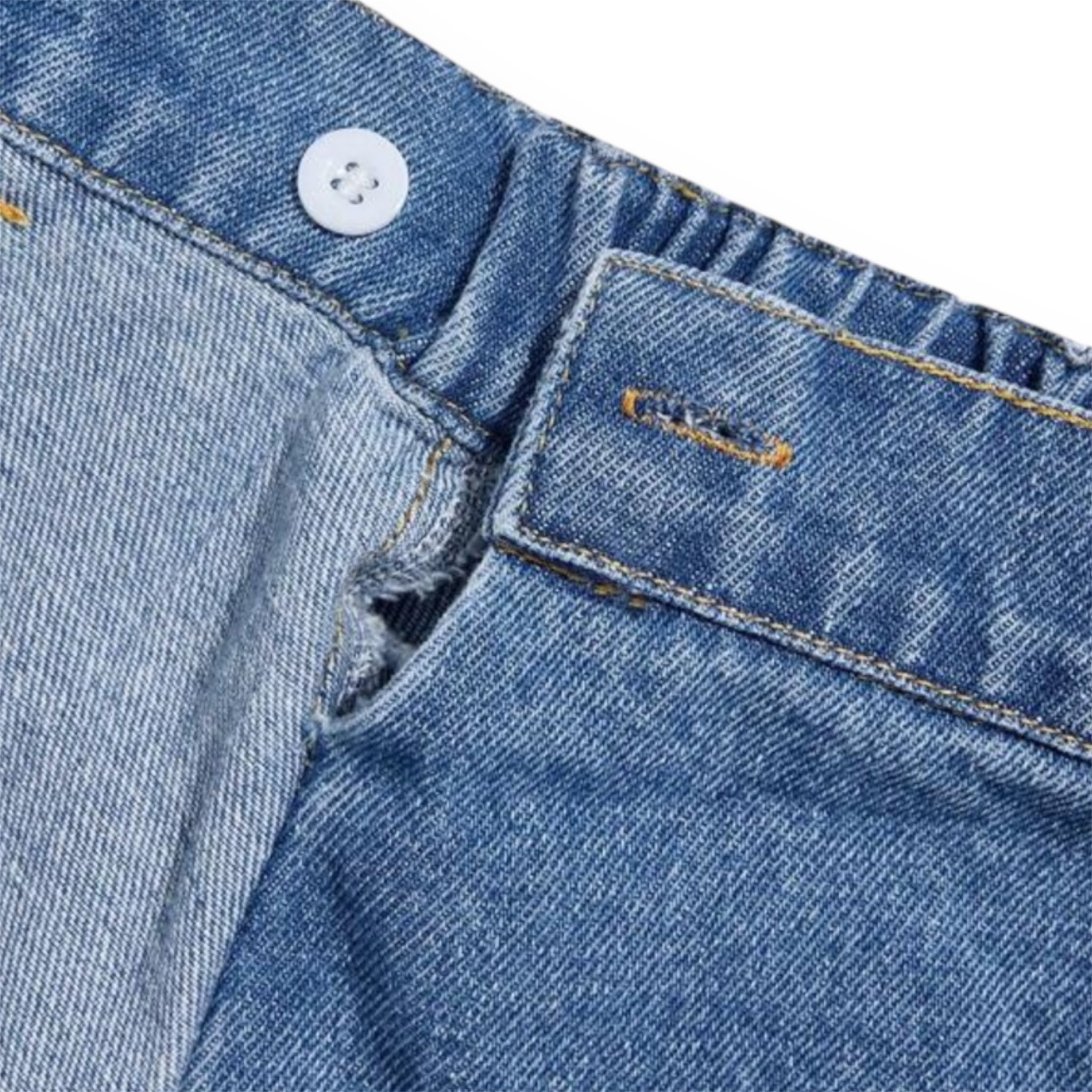 Rhinestone Denim Skirt