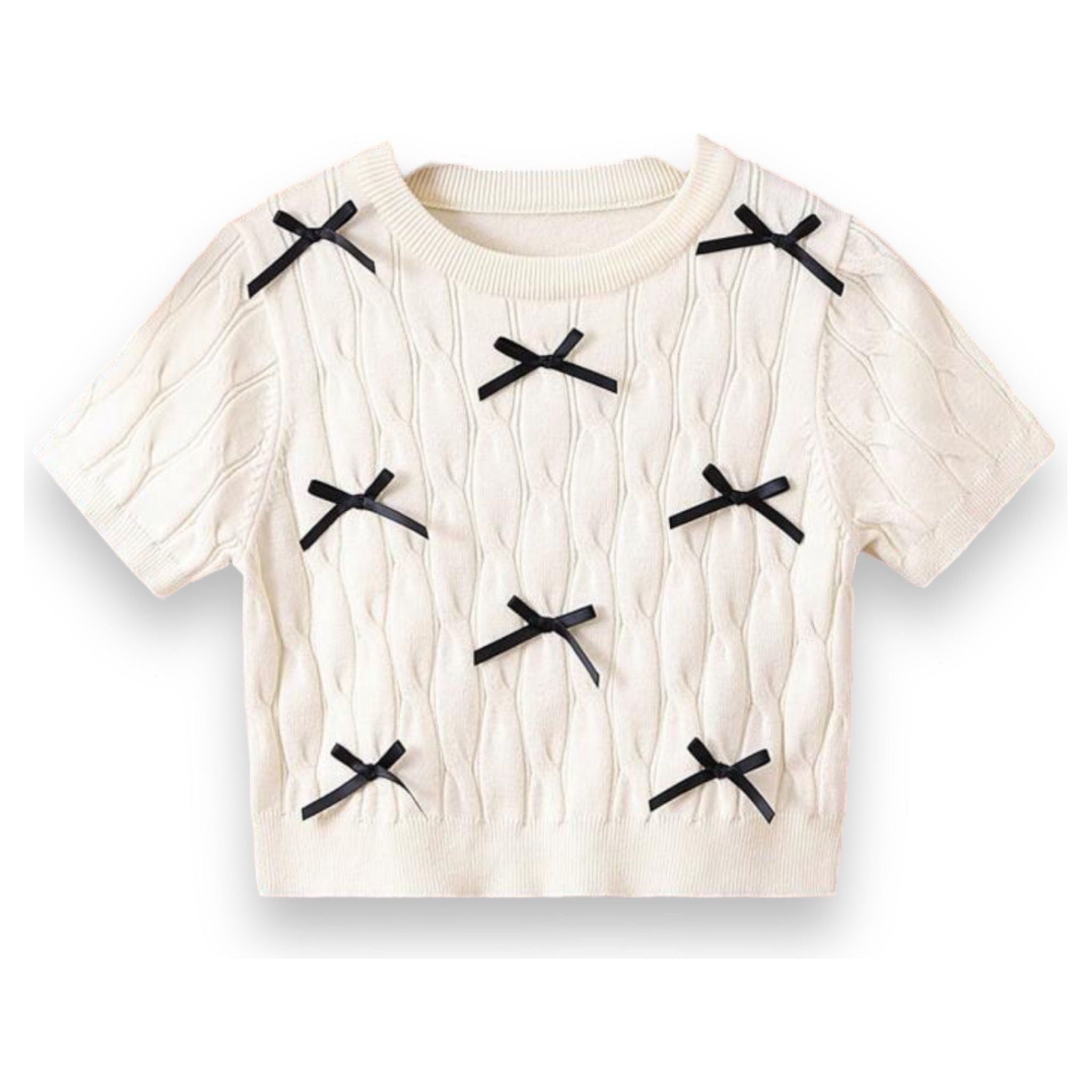 Scattered Bow Sweater