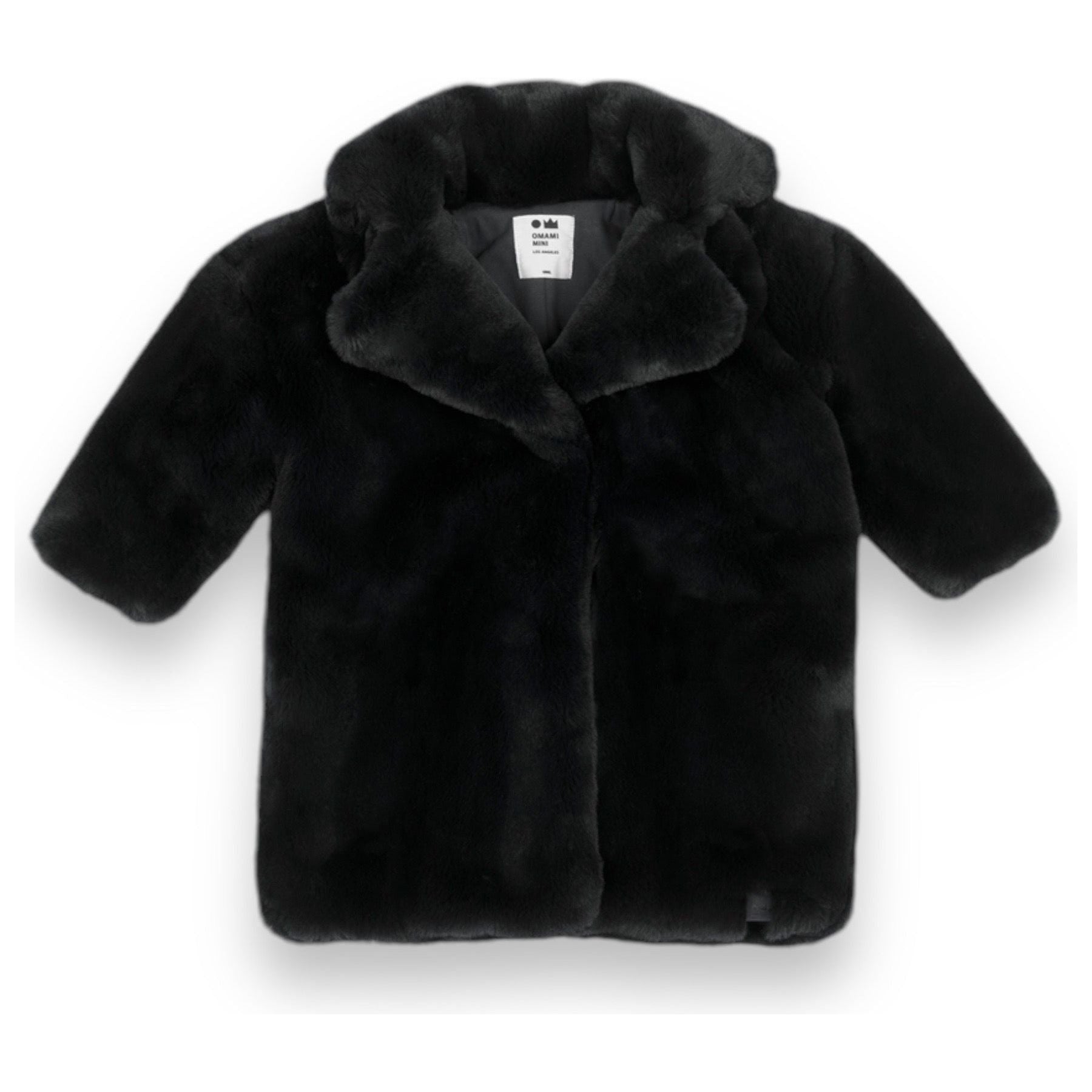 Kids Faux Fur Coat