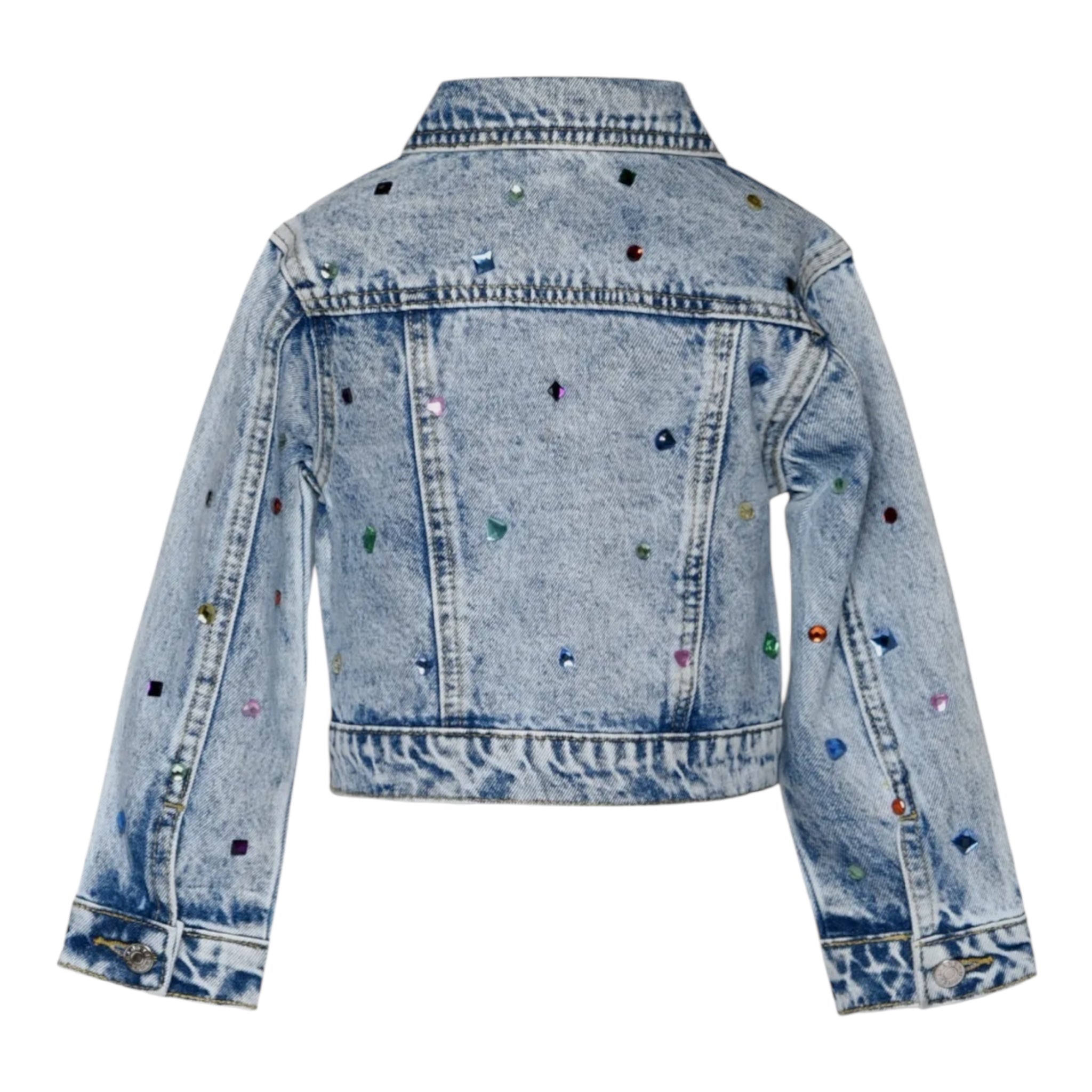 Rhinestone Denim Jacket