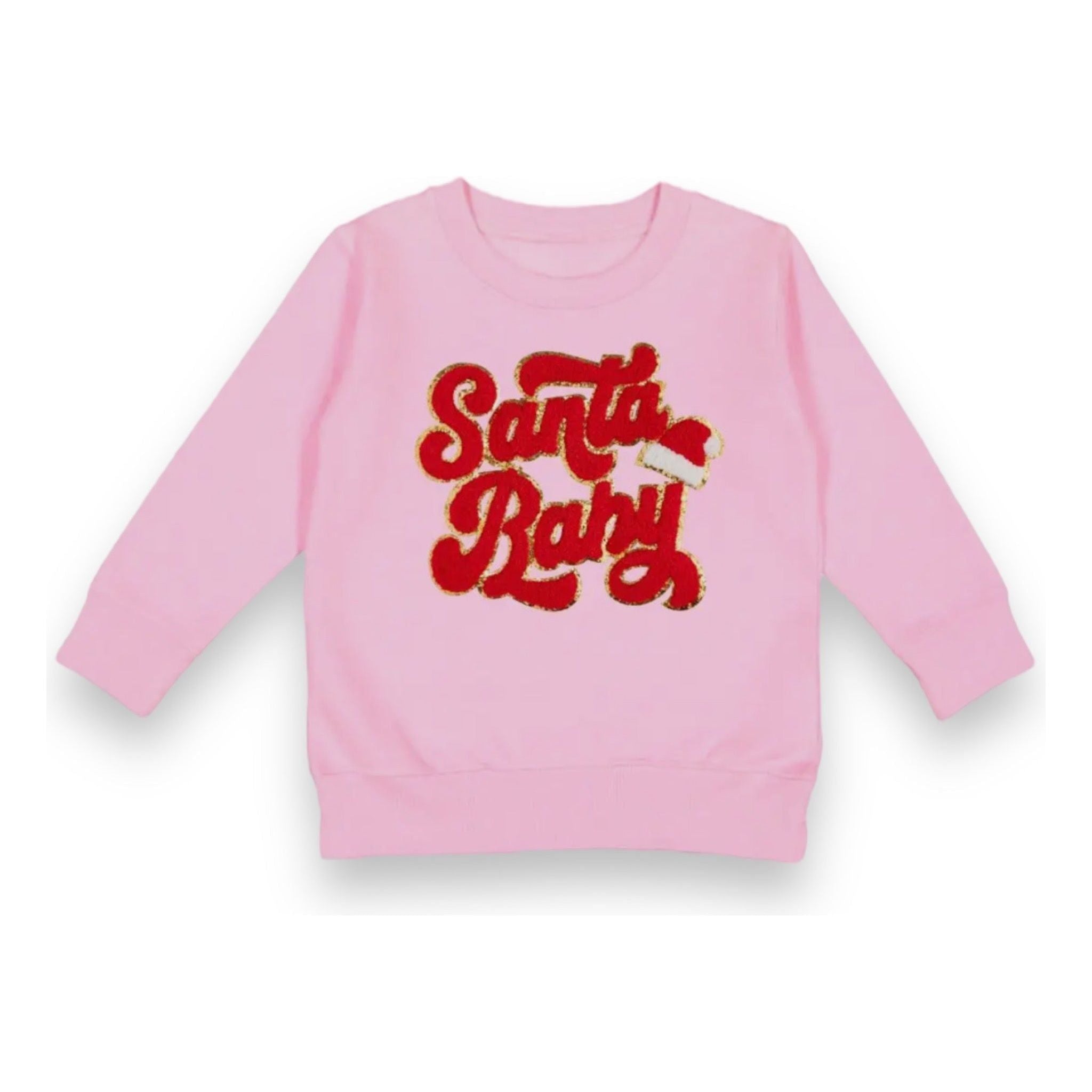 Kids “Santa Baby” Holiday Sweatshirt