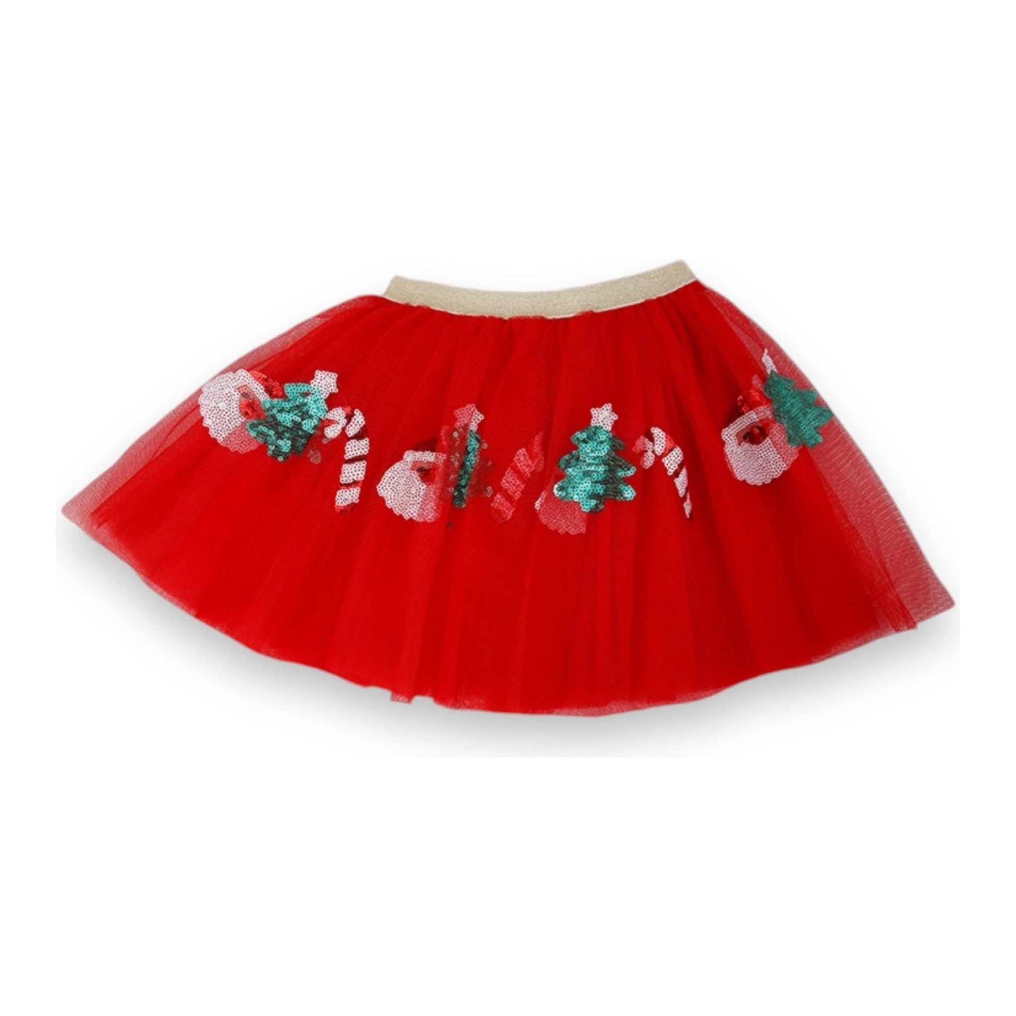 Red Christmas Tutu Skirt