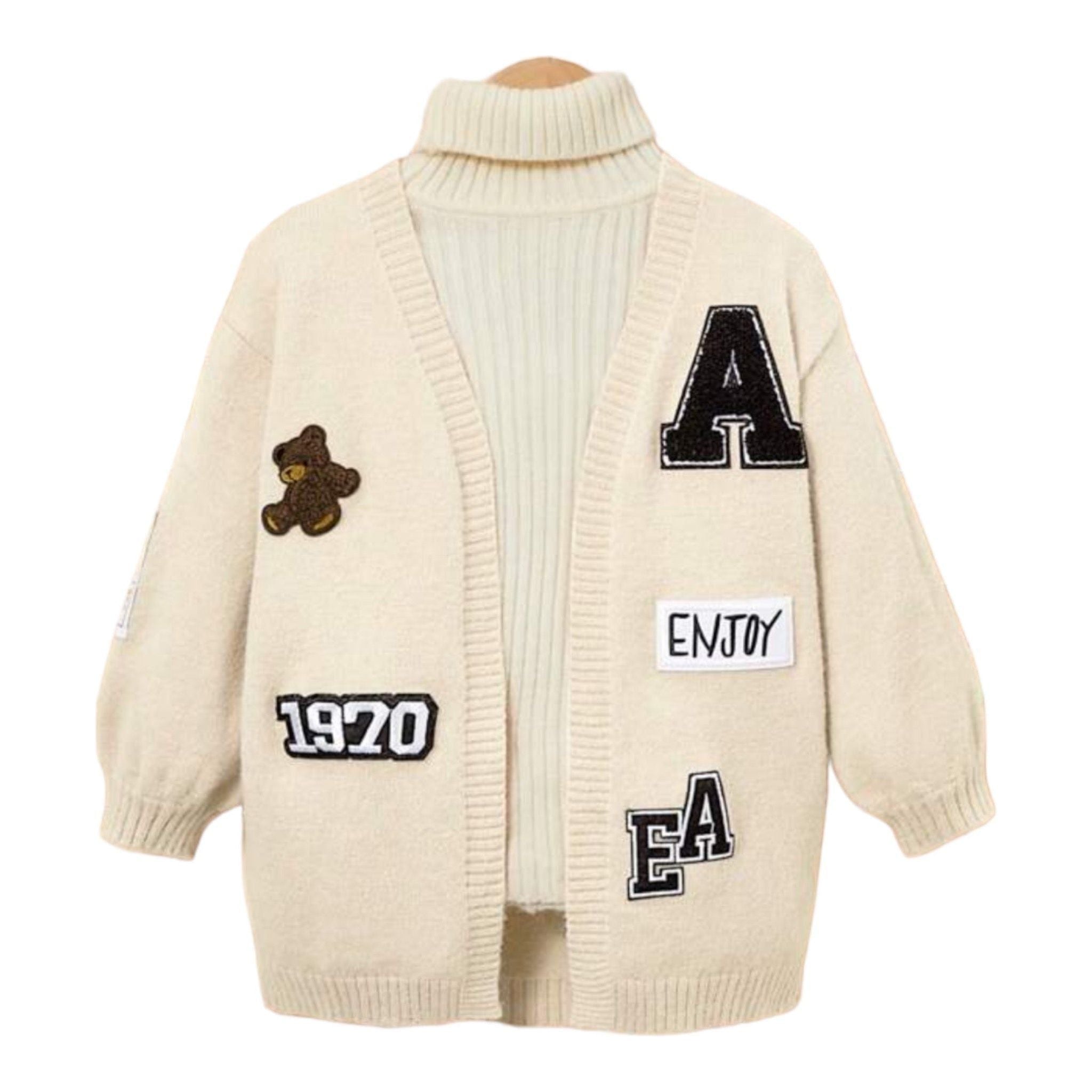 Girls Sweater with Patches