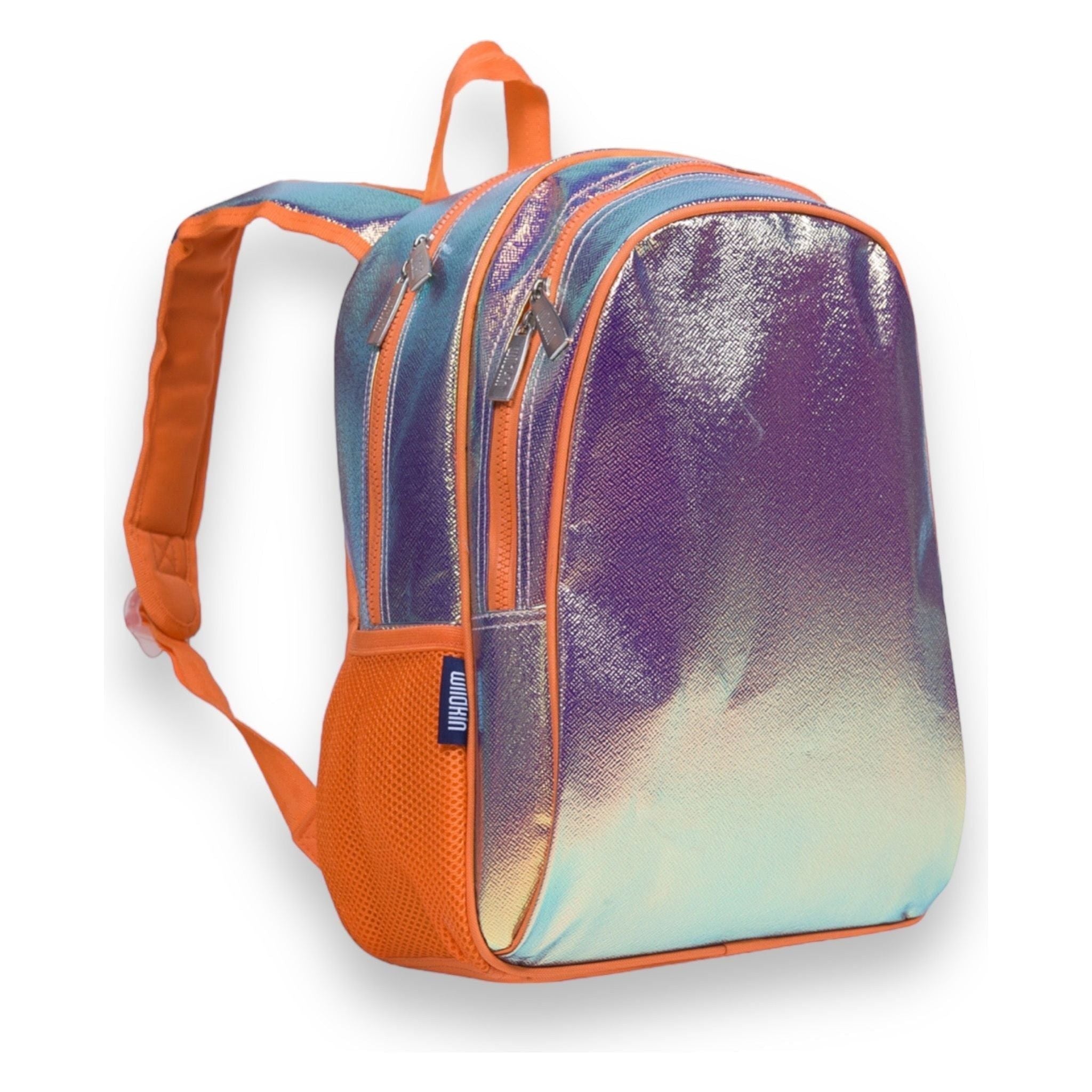 Orange Shimmers Backpack - 15 Inch