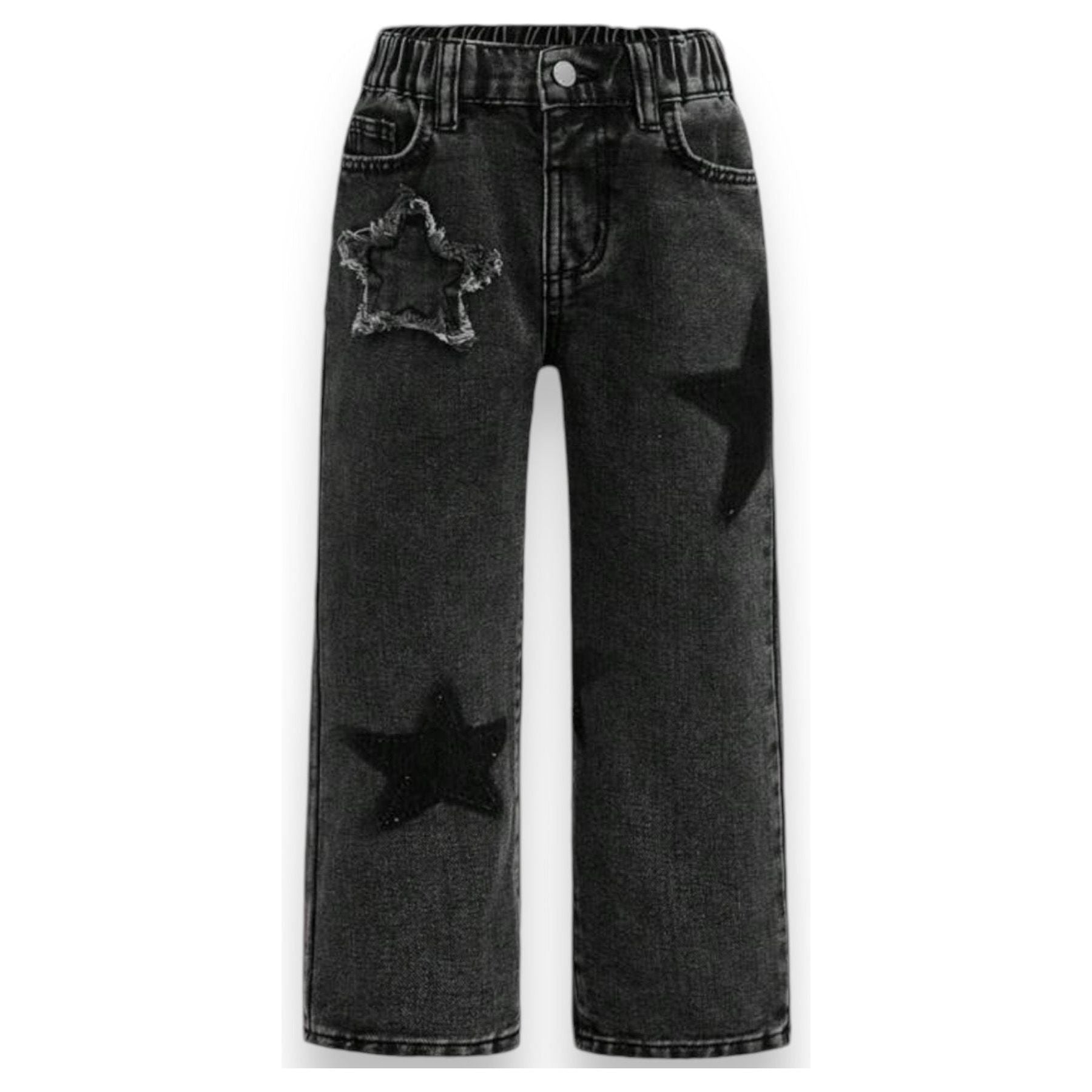 Star Print Denim