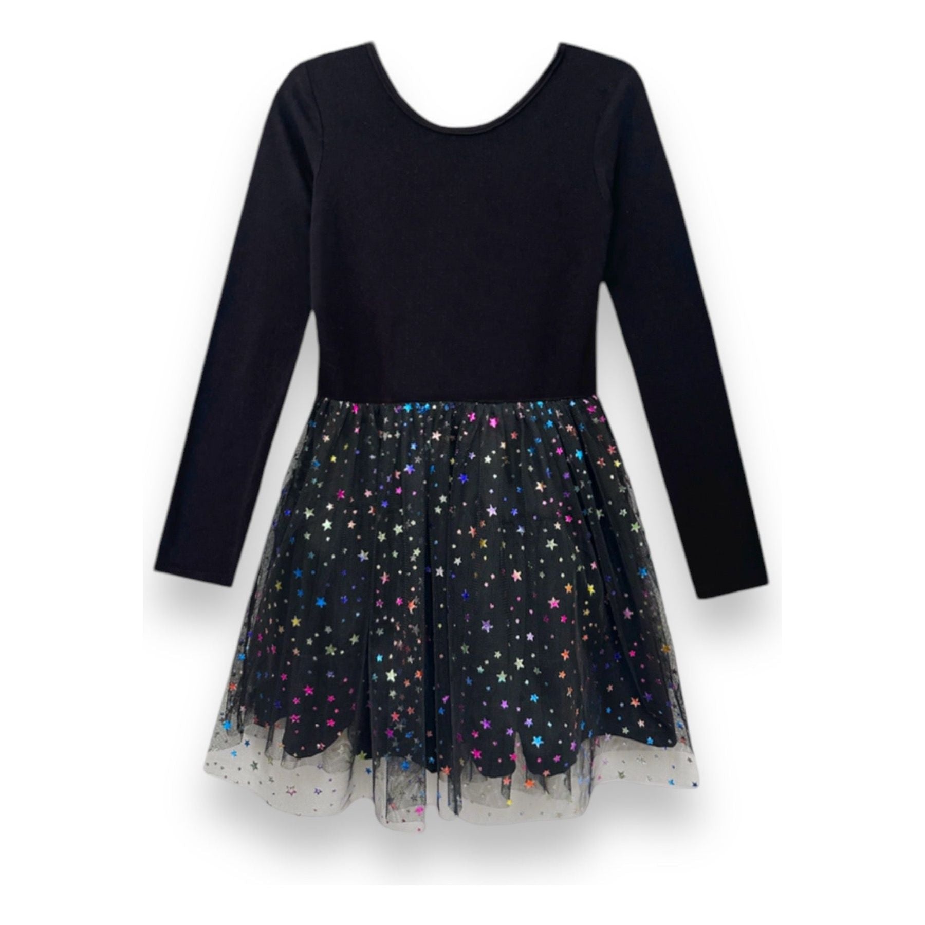 Long Sleeve Tulle Dress