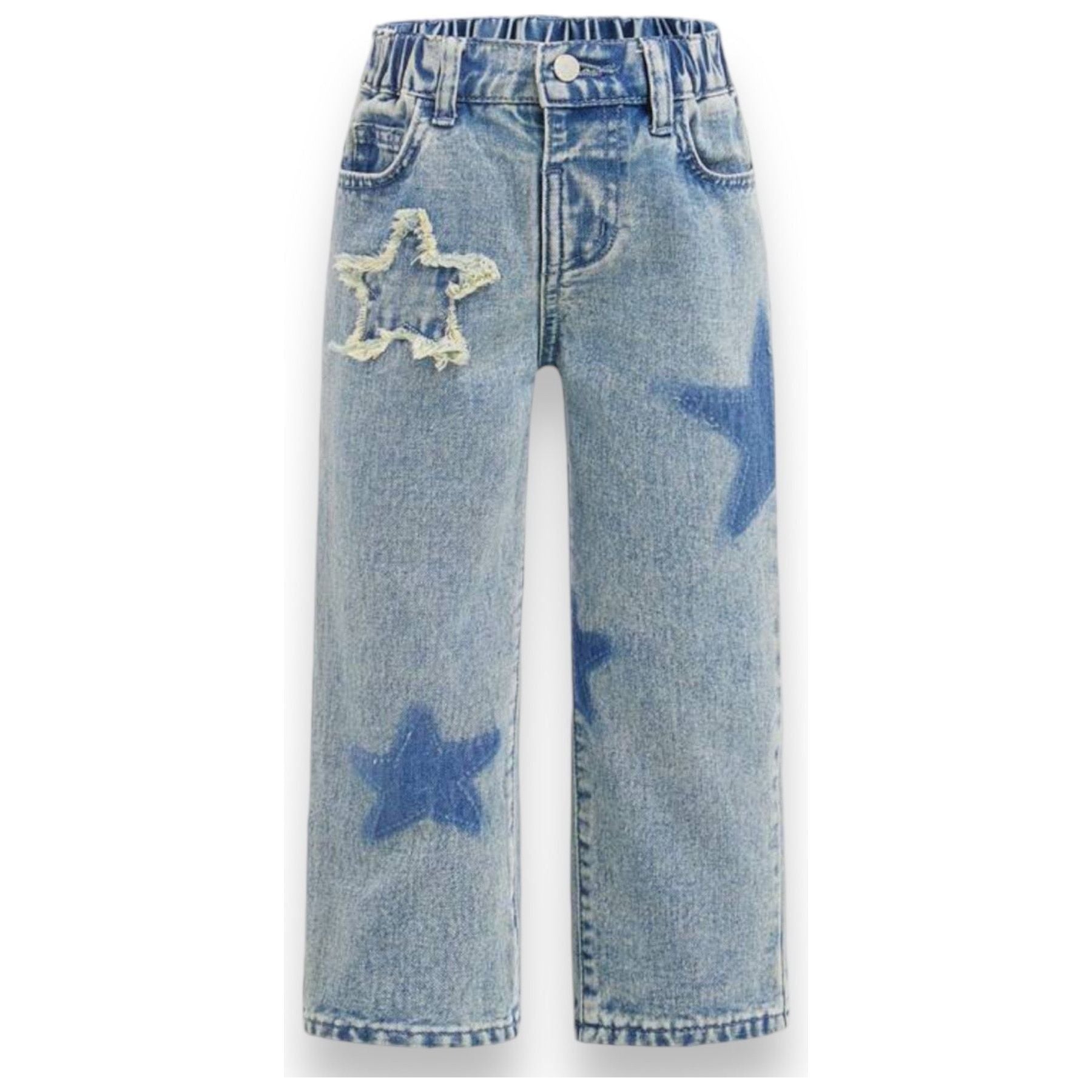 Star Print Denim