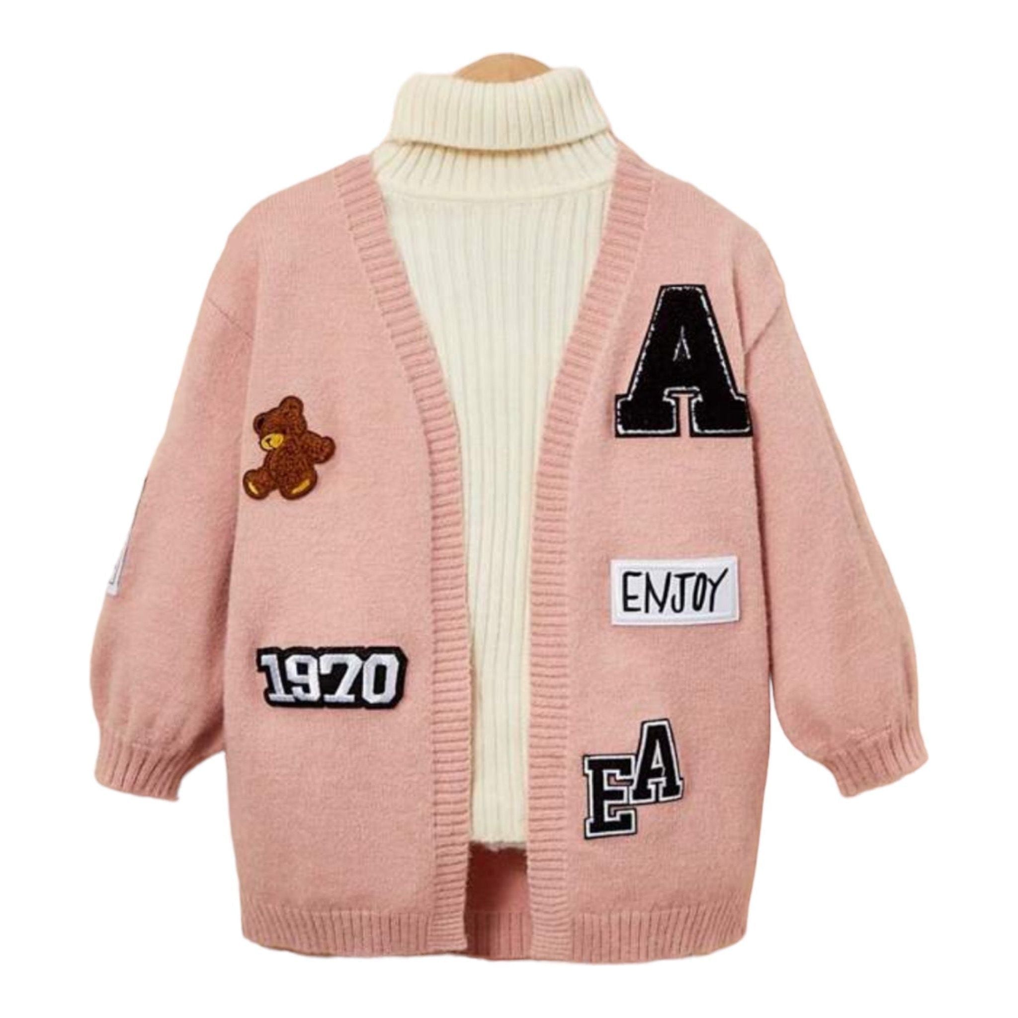 Girls Sweater with Patches