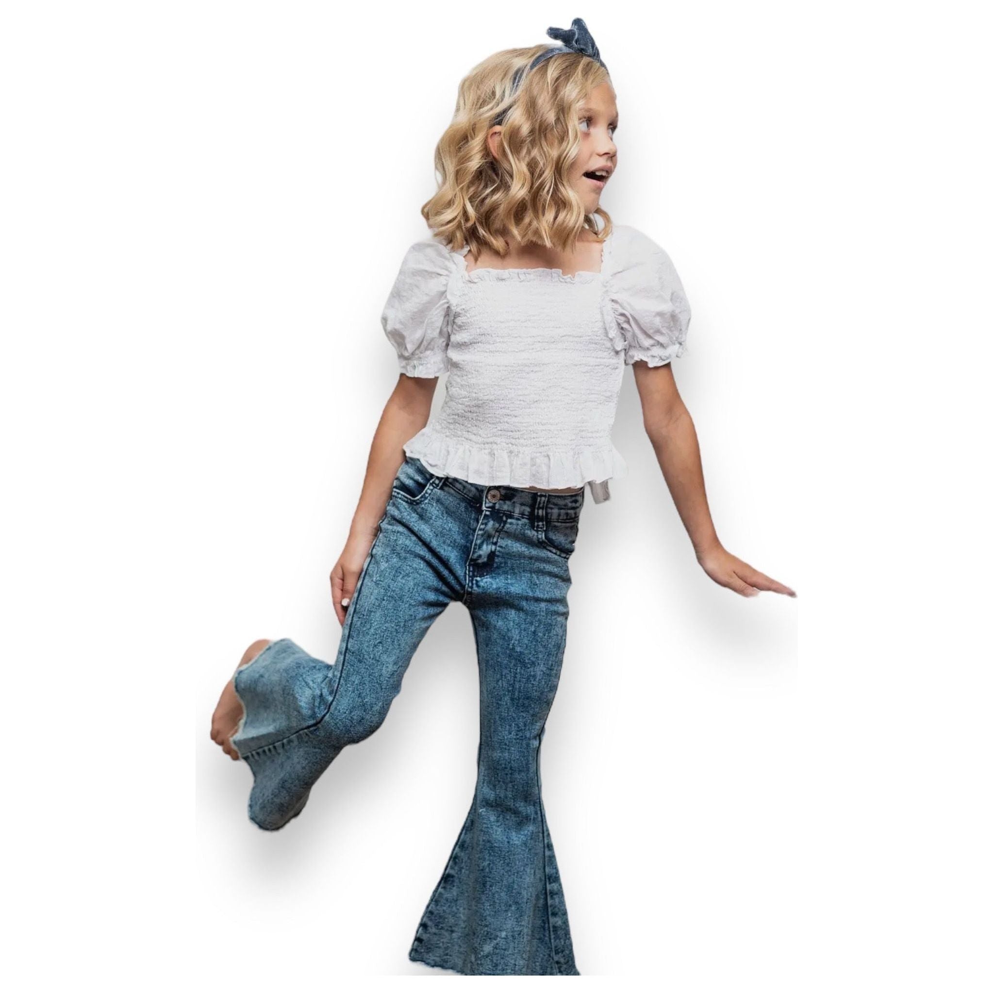 Kids Flare Denim Jeans