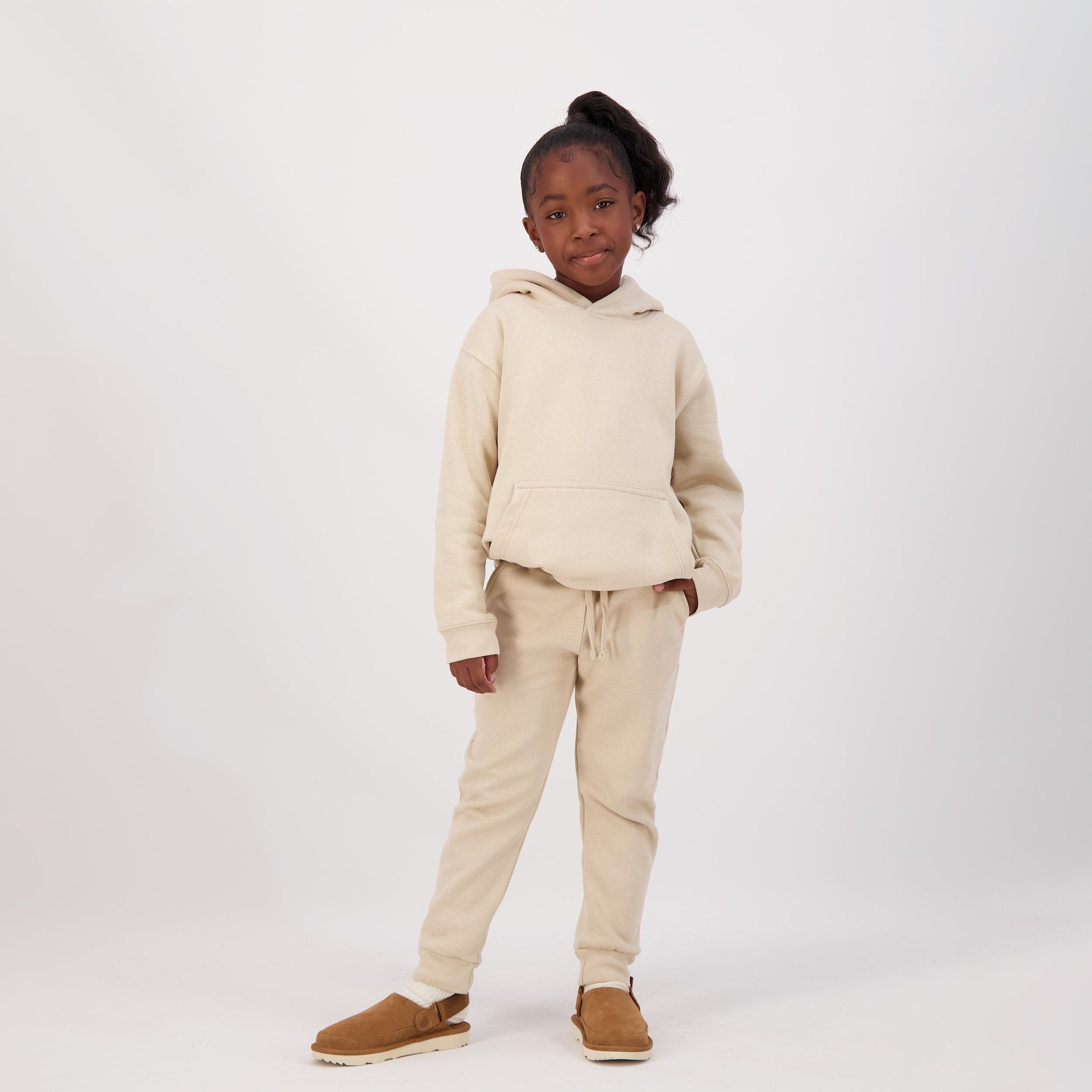 Kids Fleece Hoodie & Jogger Set