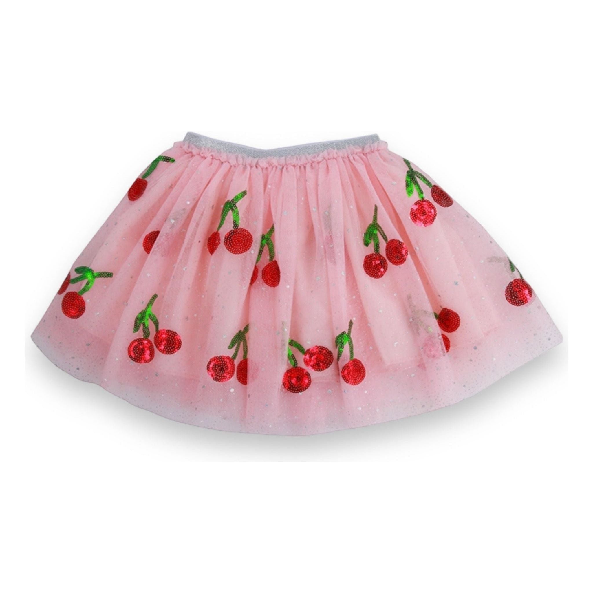 Cherry Tulle Skirt