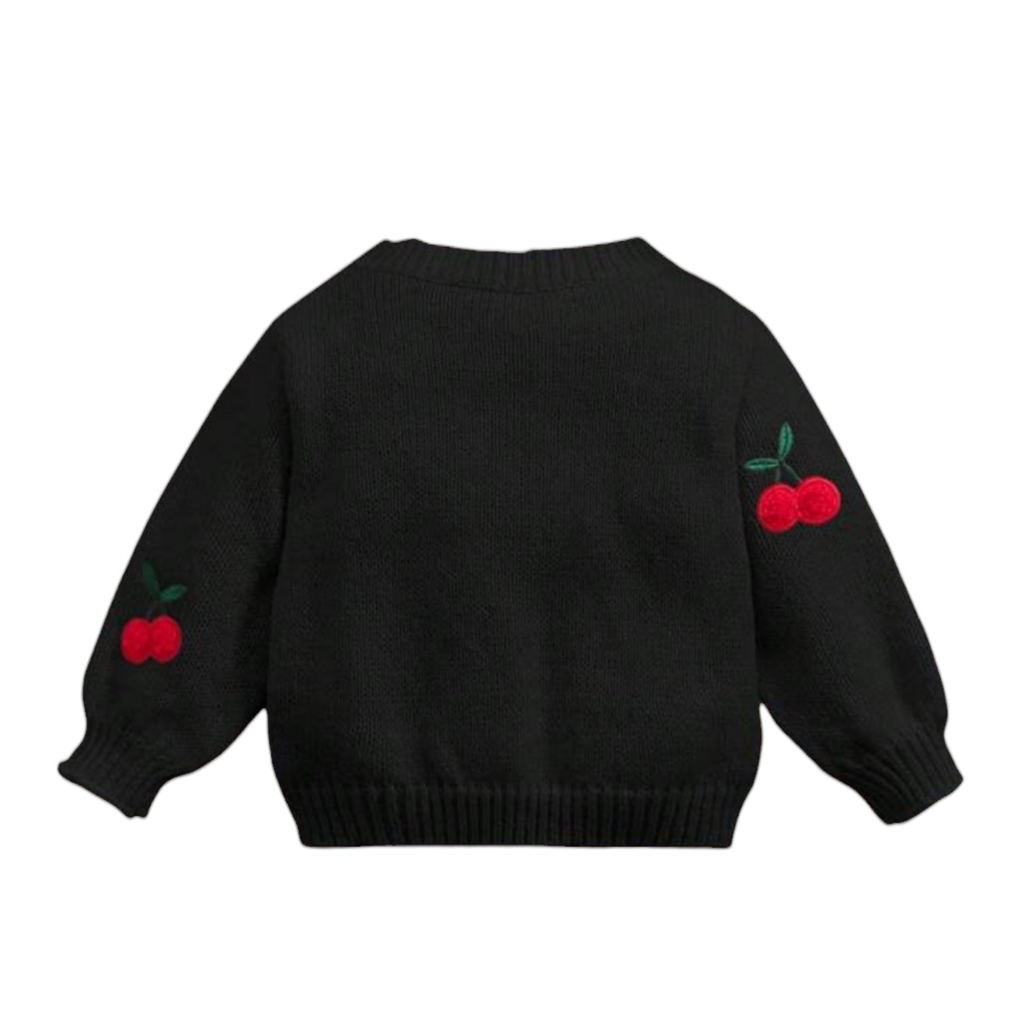Baby & Toddler Black Cherry Knit Sweater