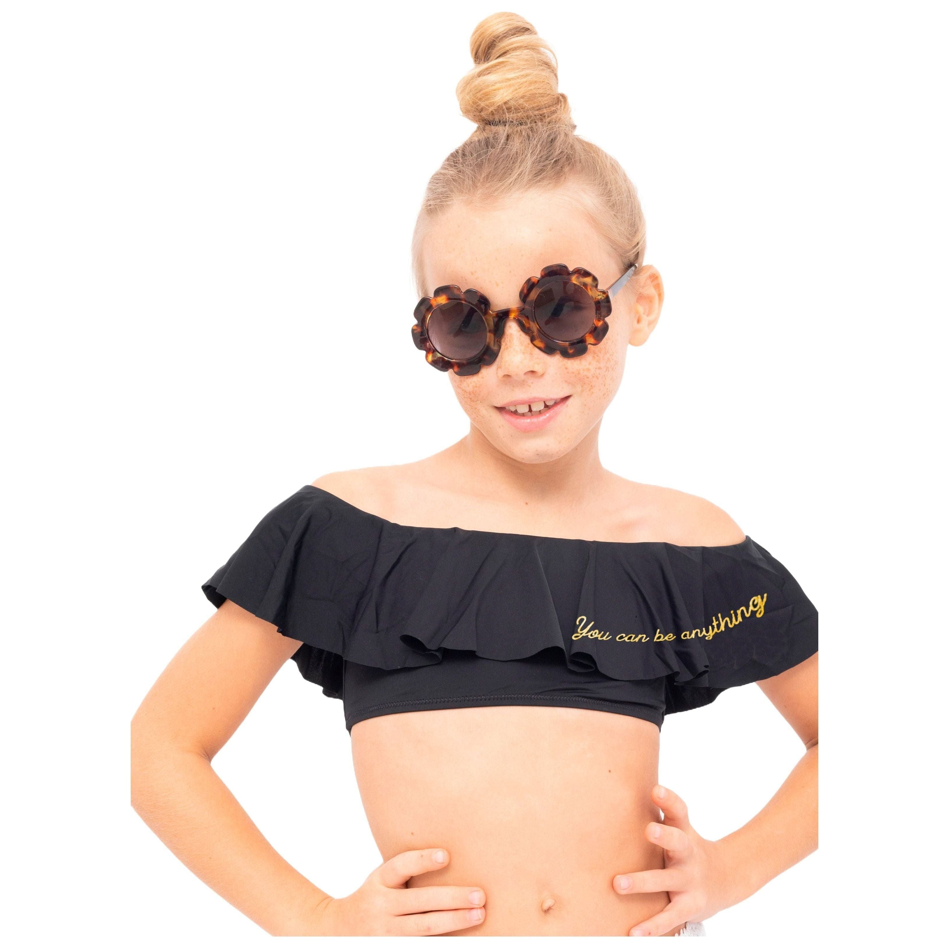 "You Can Be Anything" Black Bikini