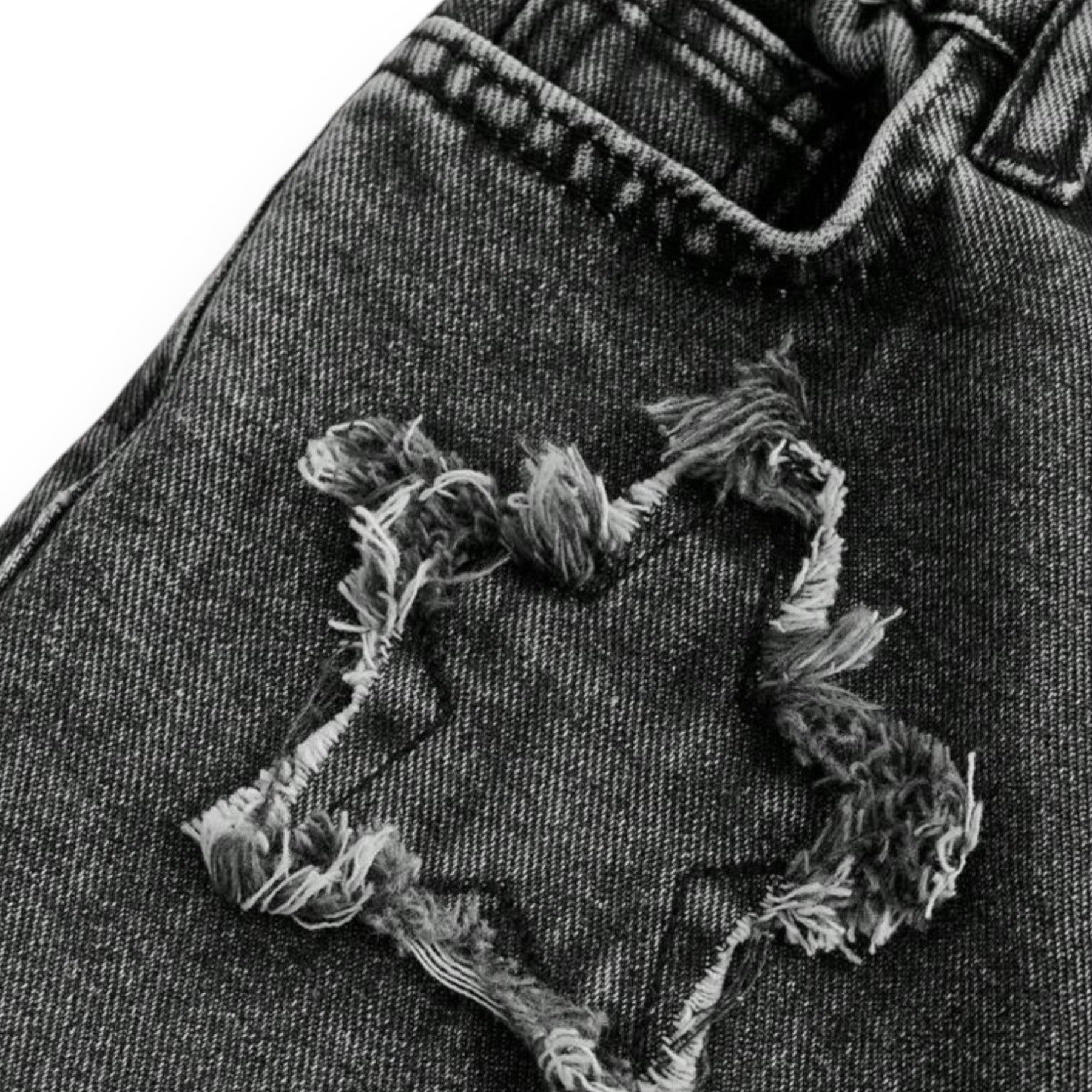Star Print Denim