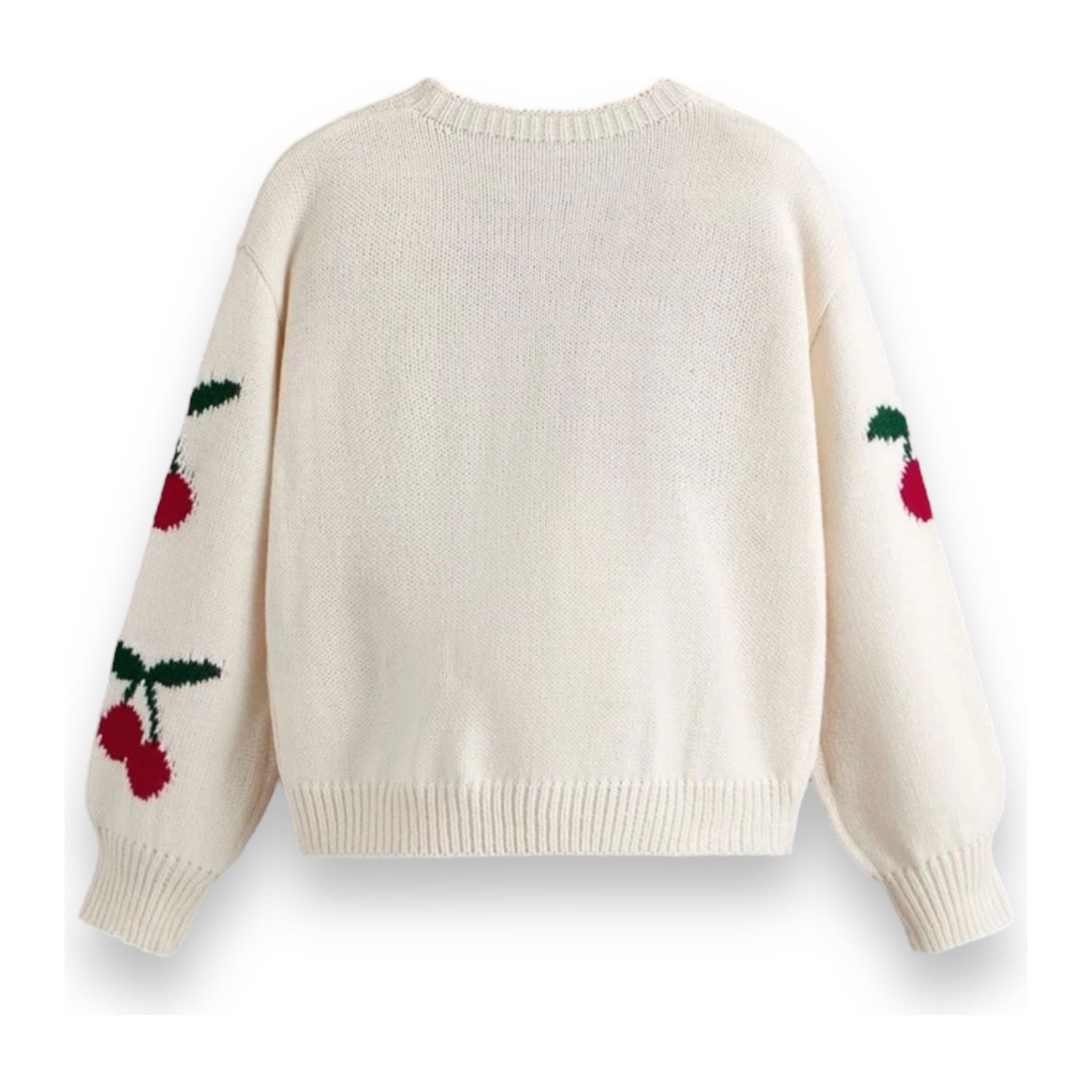 Girls’ Cherry Cardigan Sweater