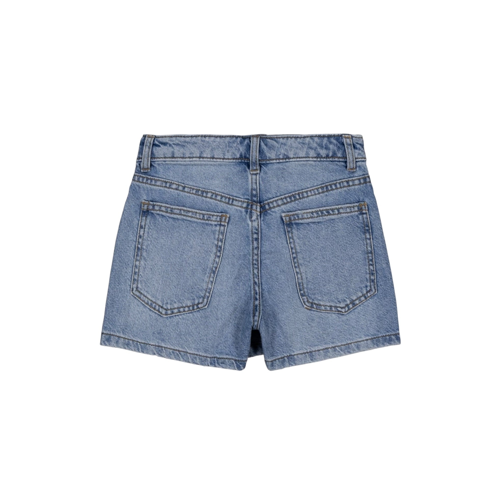 Girls Asymmetrical Denim Skort
