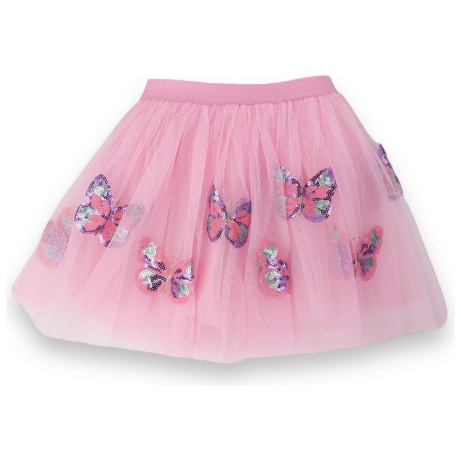 Pink Sequin Butterfly Tutu