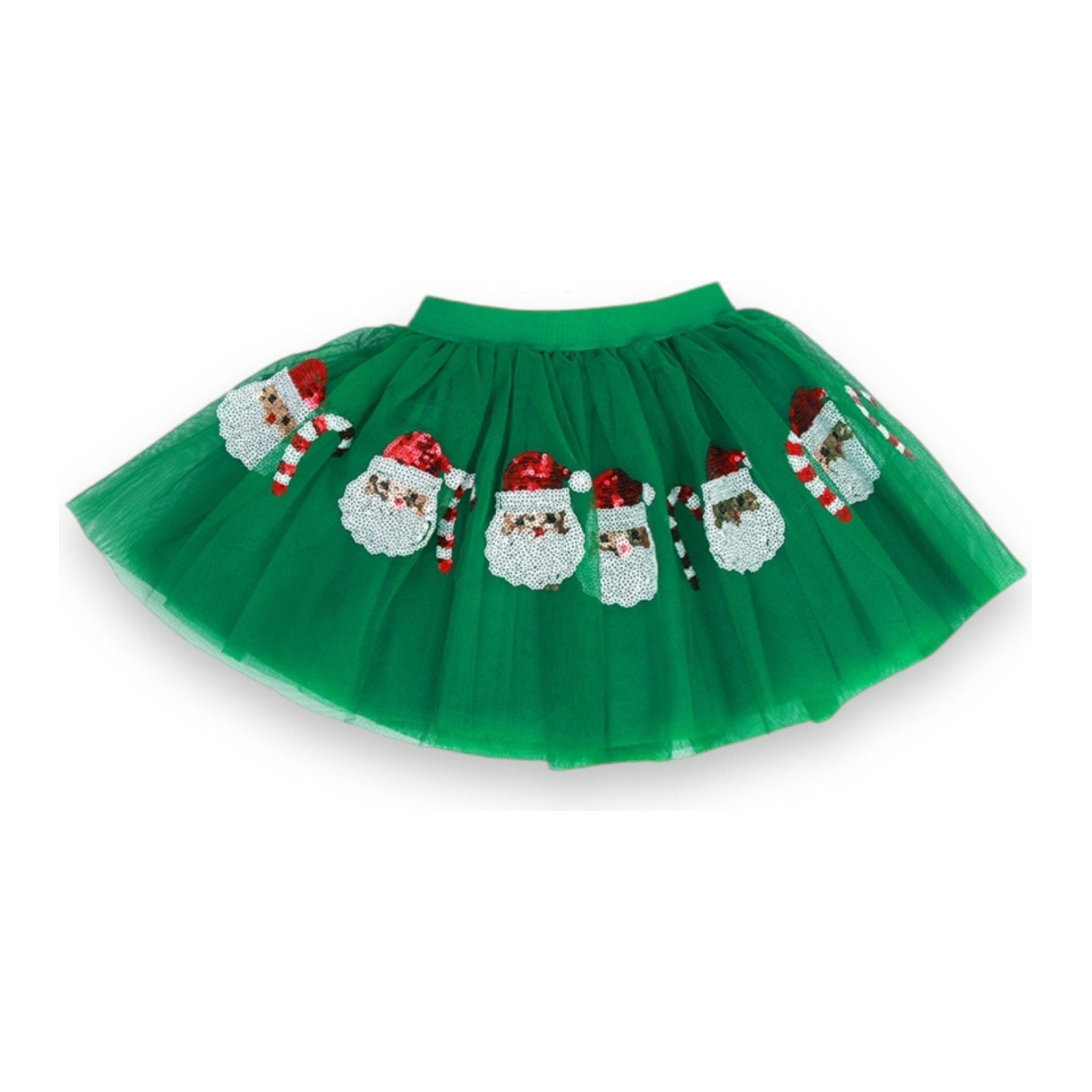 Green Santa Tutu Skirt