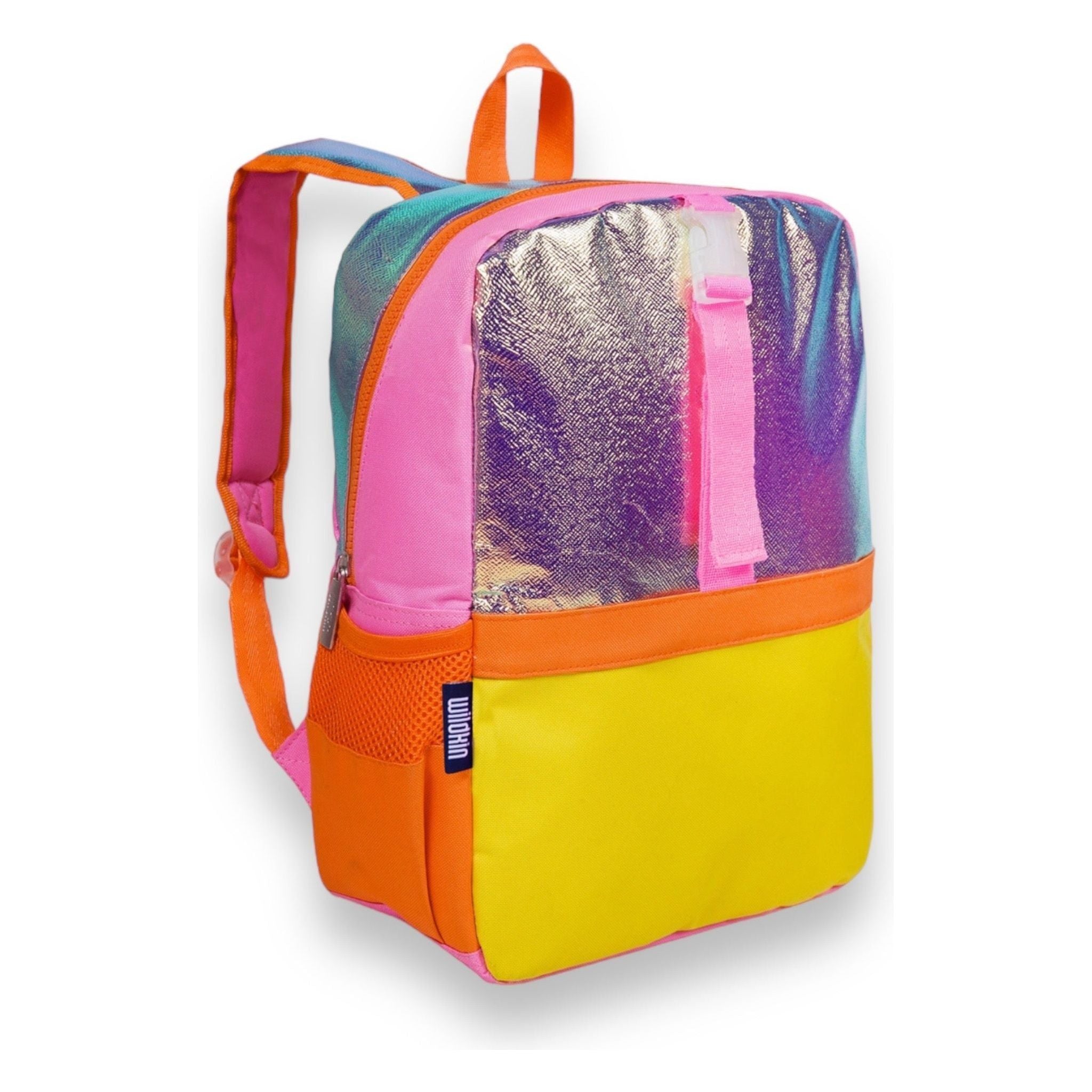 Orange Shimmer Pack It All Backpack