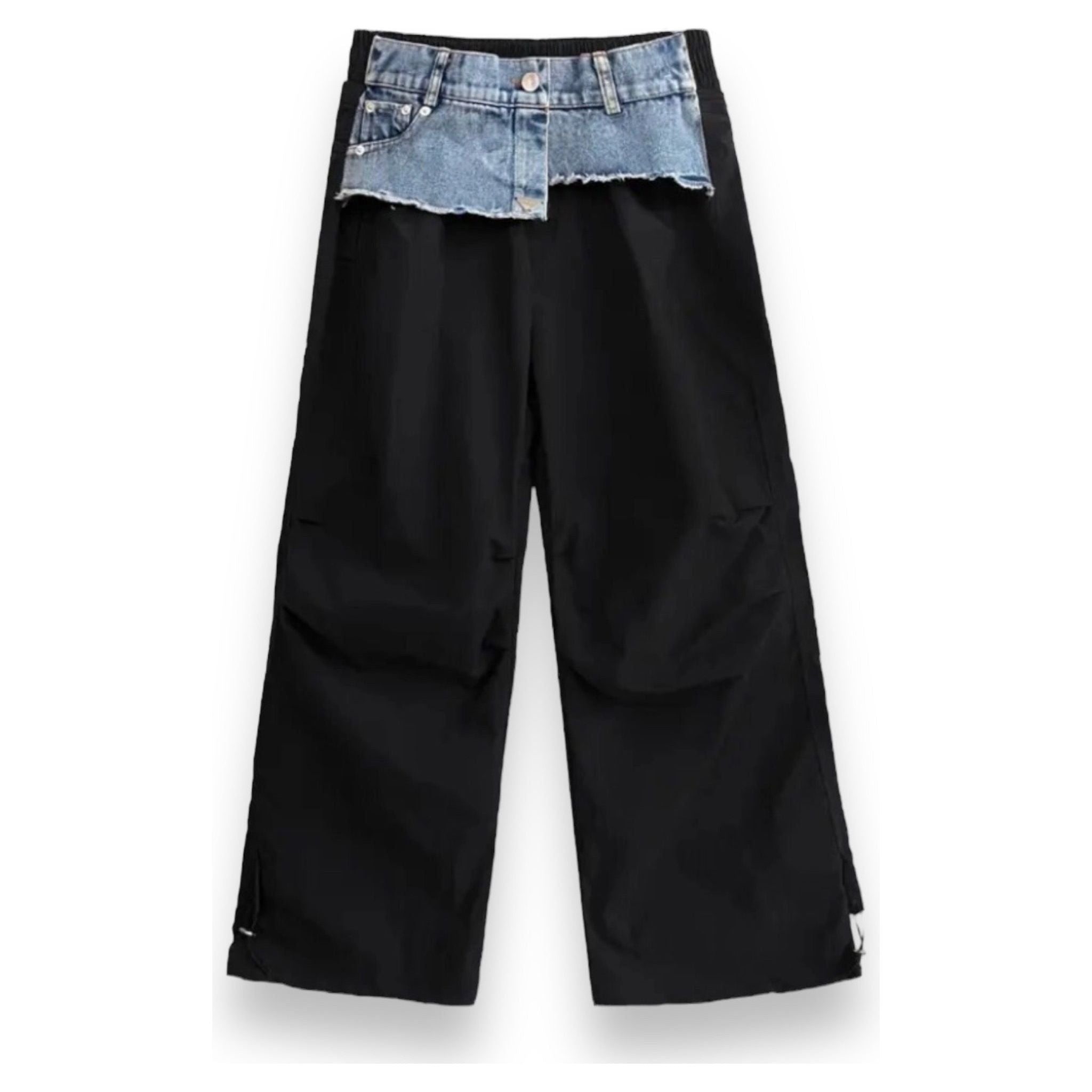 Denim Wide-Legged Pants for Kids