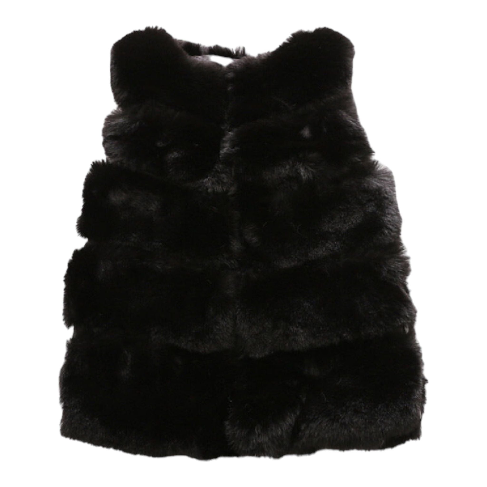 Sleeveless Faux Fur Vest
