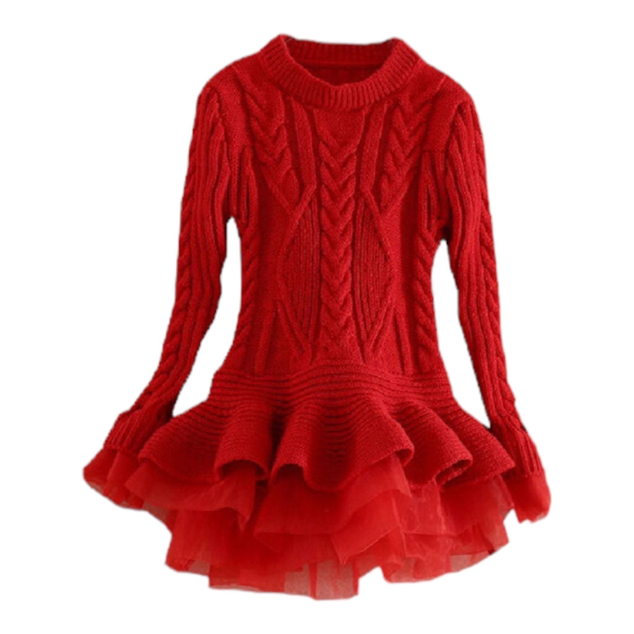 Girls’ Sweater Dress
