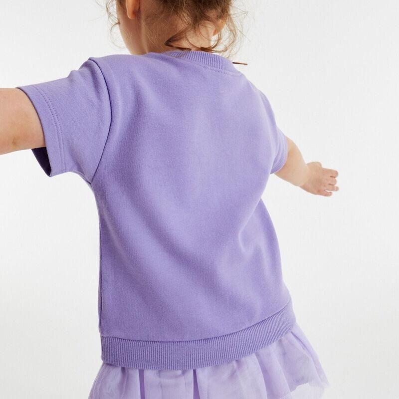 Star Sequin Sweatshirt Dress