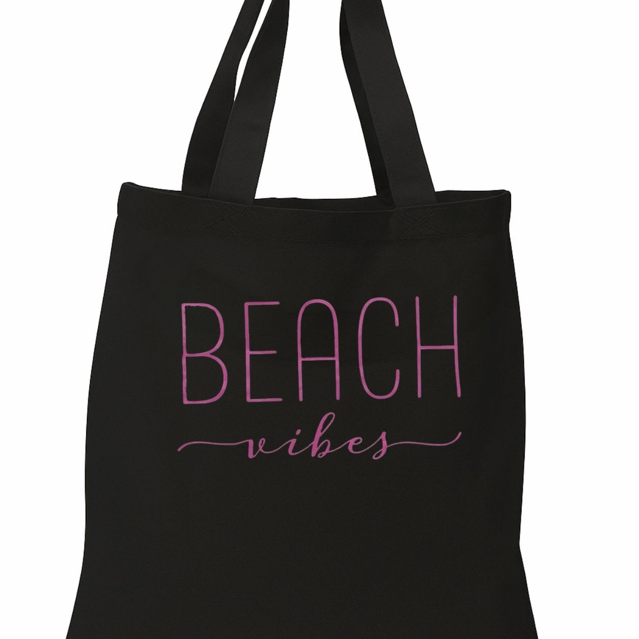 Beach Vibes Black Bag