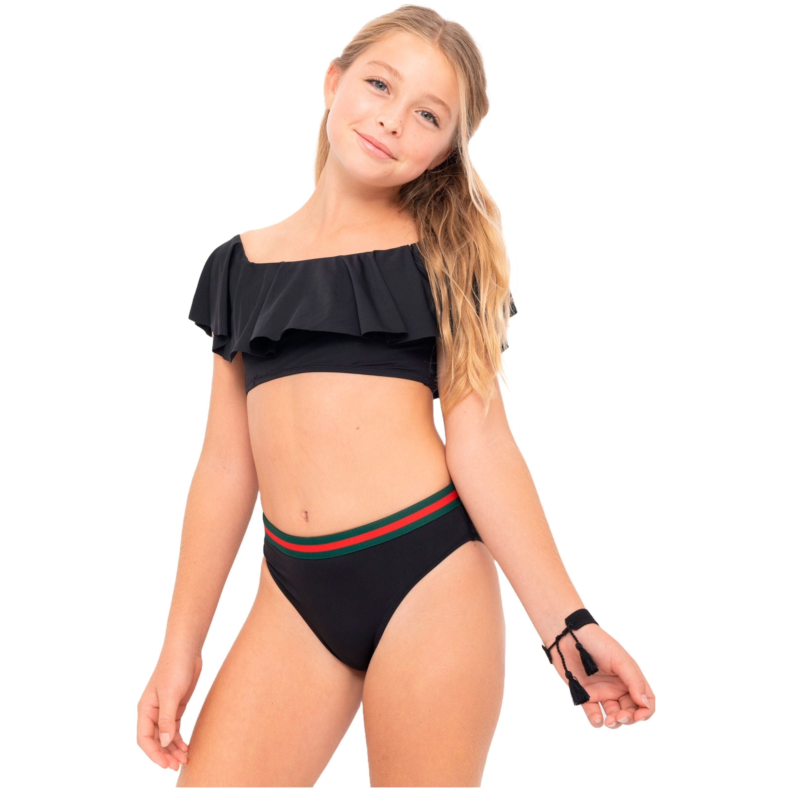 Black Bikini with Belt