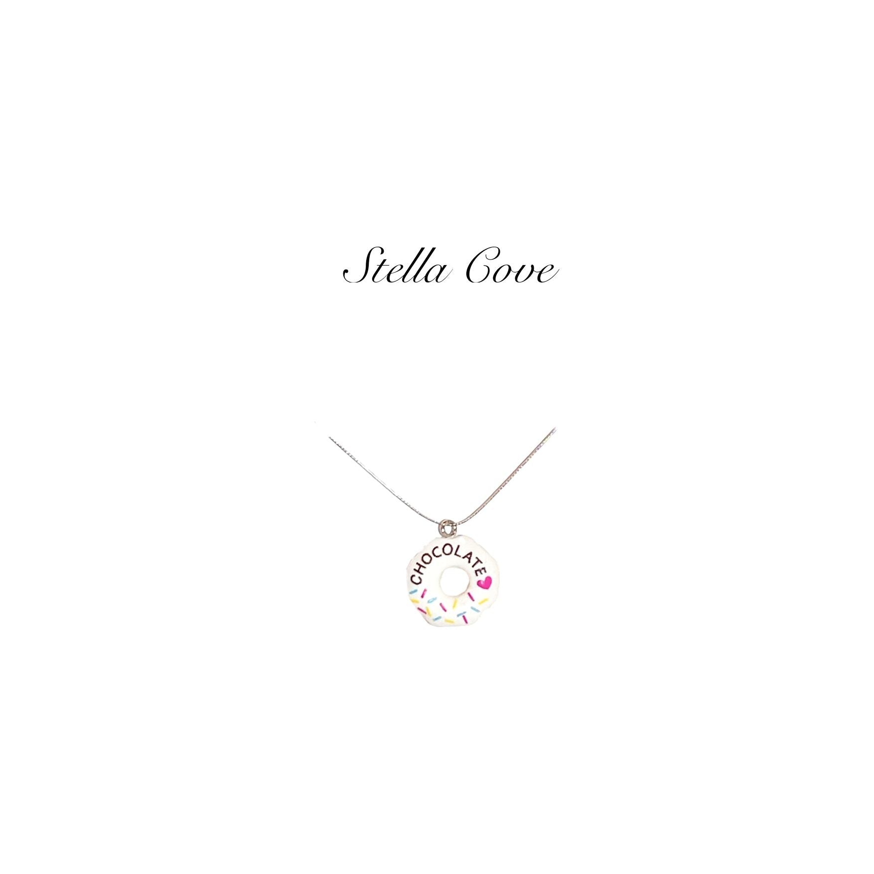 Donut Charm Necklace