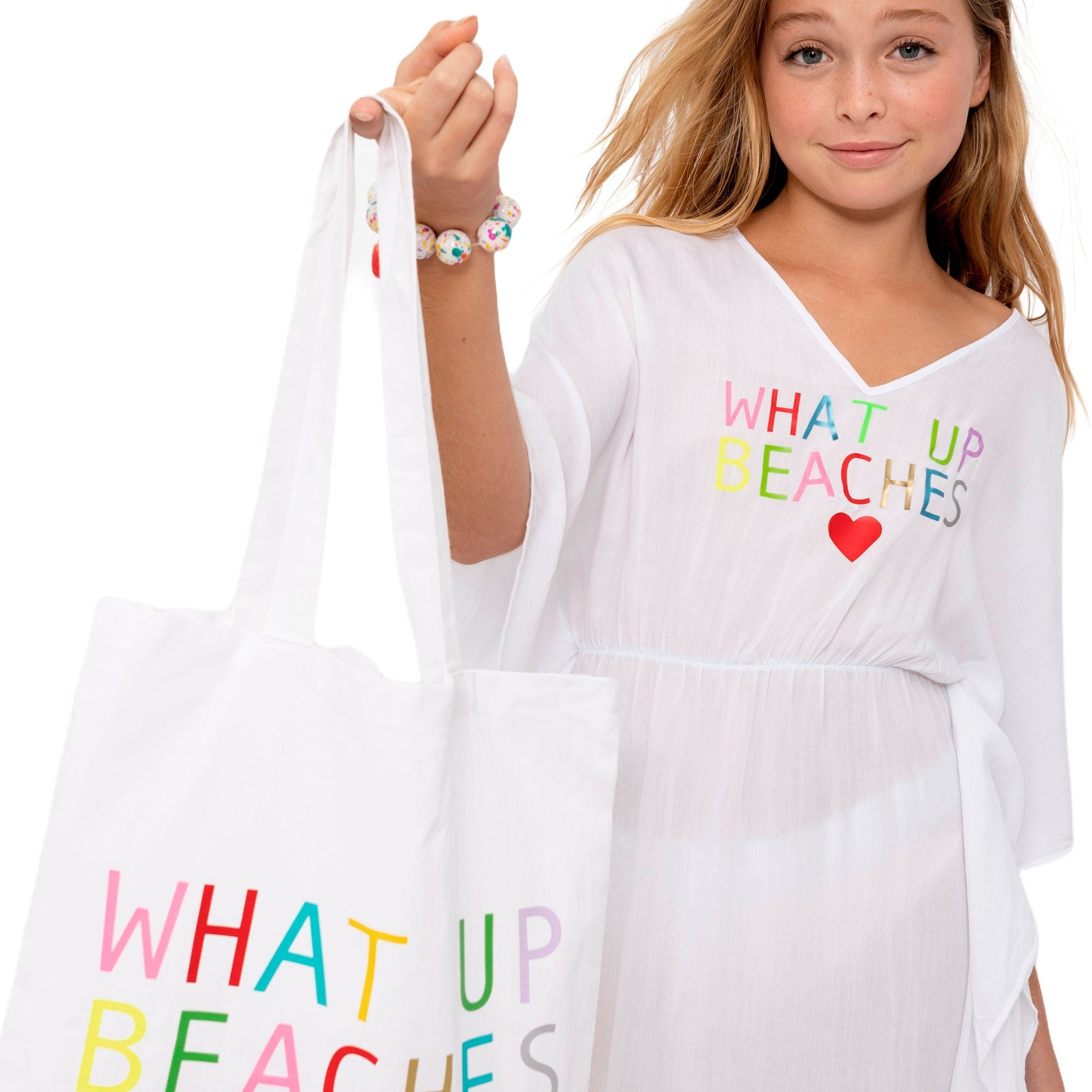 What Up Beaches Beach Bag