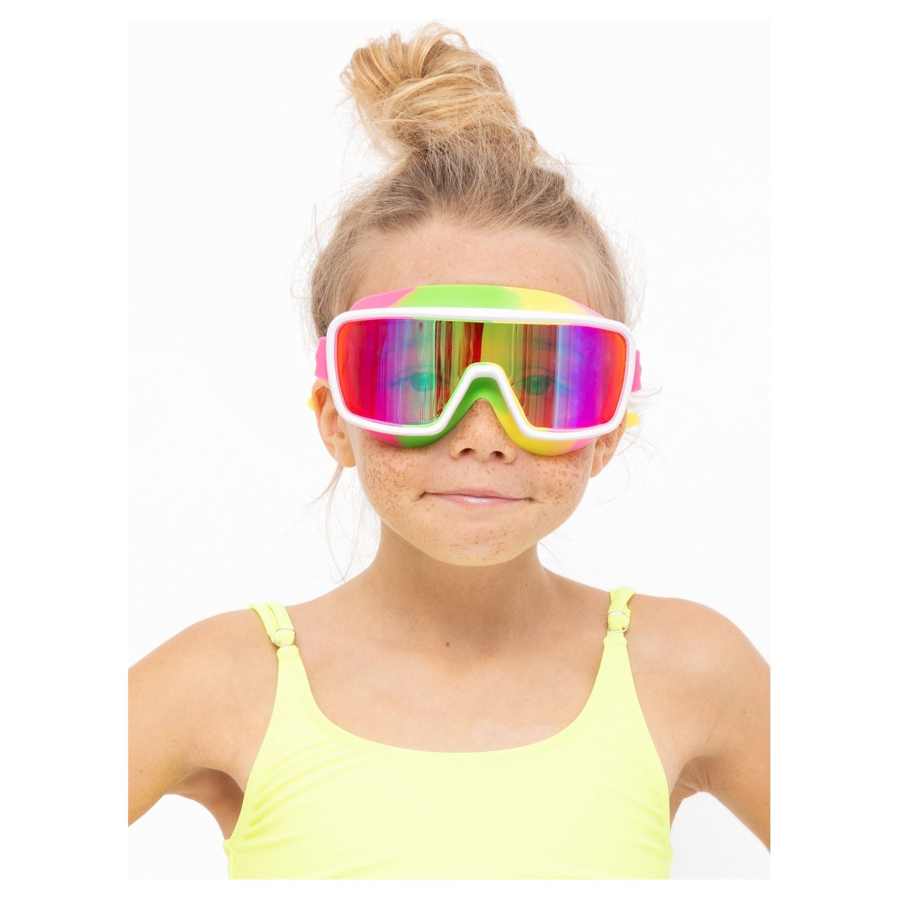 Hot Pink Swimming Goggles