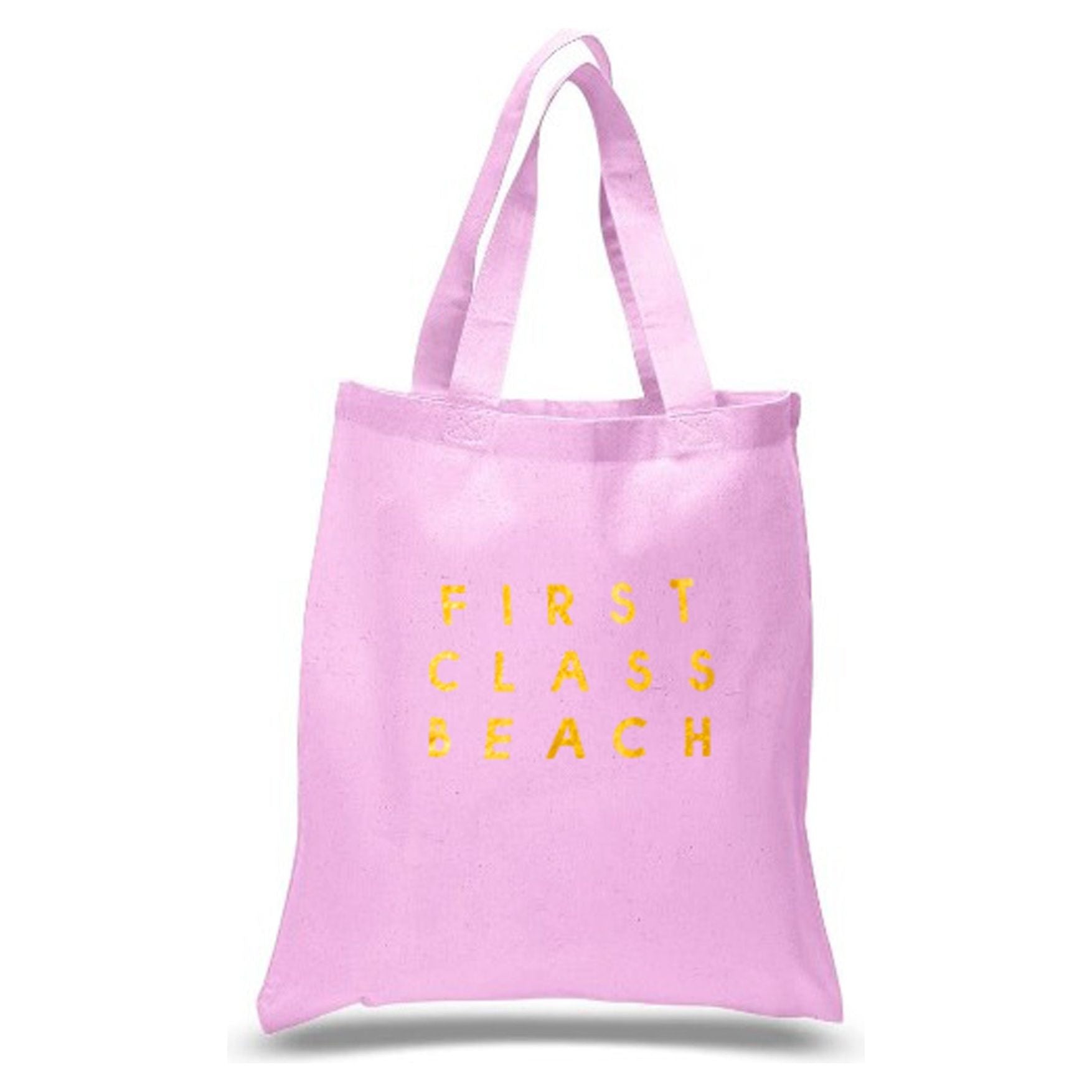 First Class Beach Gold in Beach Bag