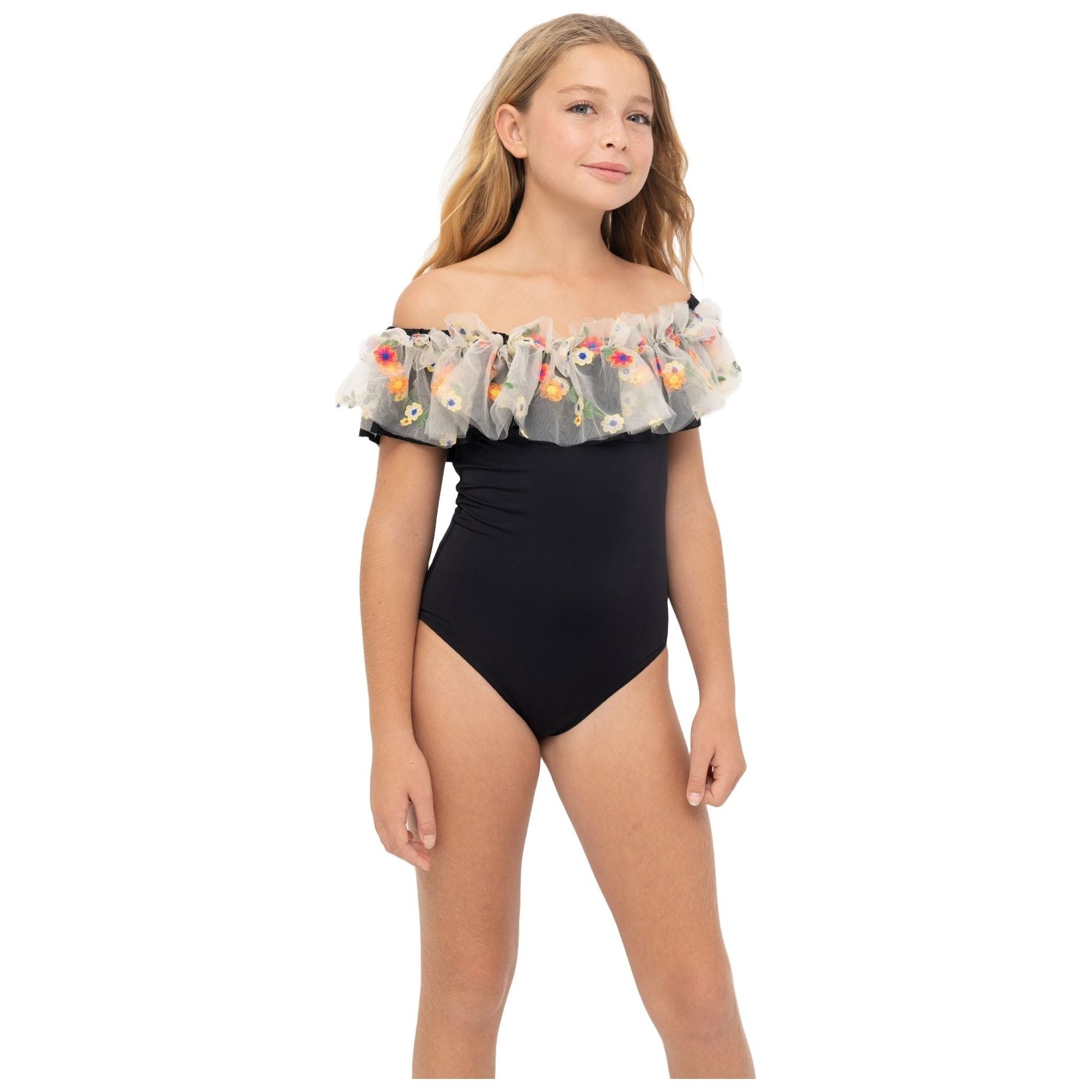 Floral Bathing Suit for Girls