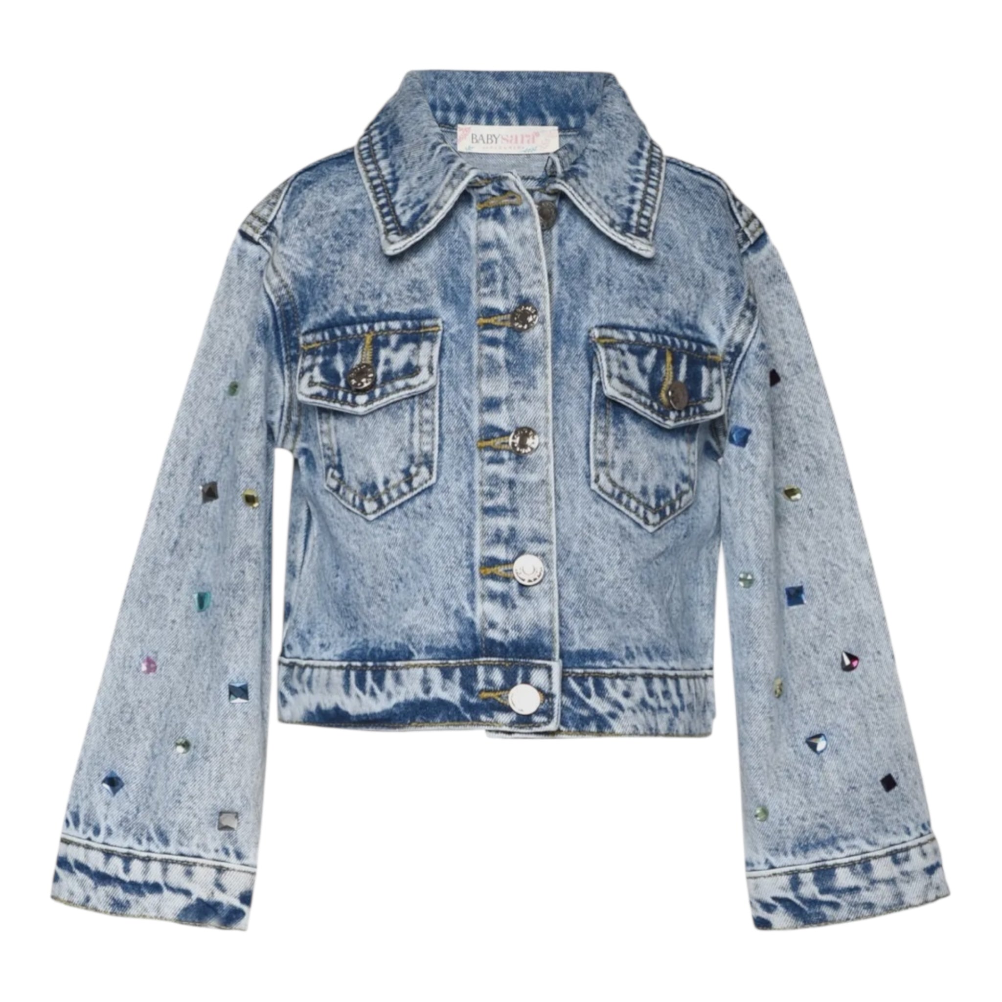 Rhinestone Denim Jacket