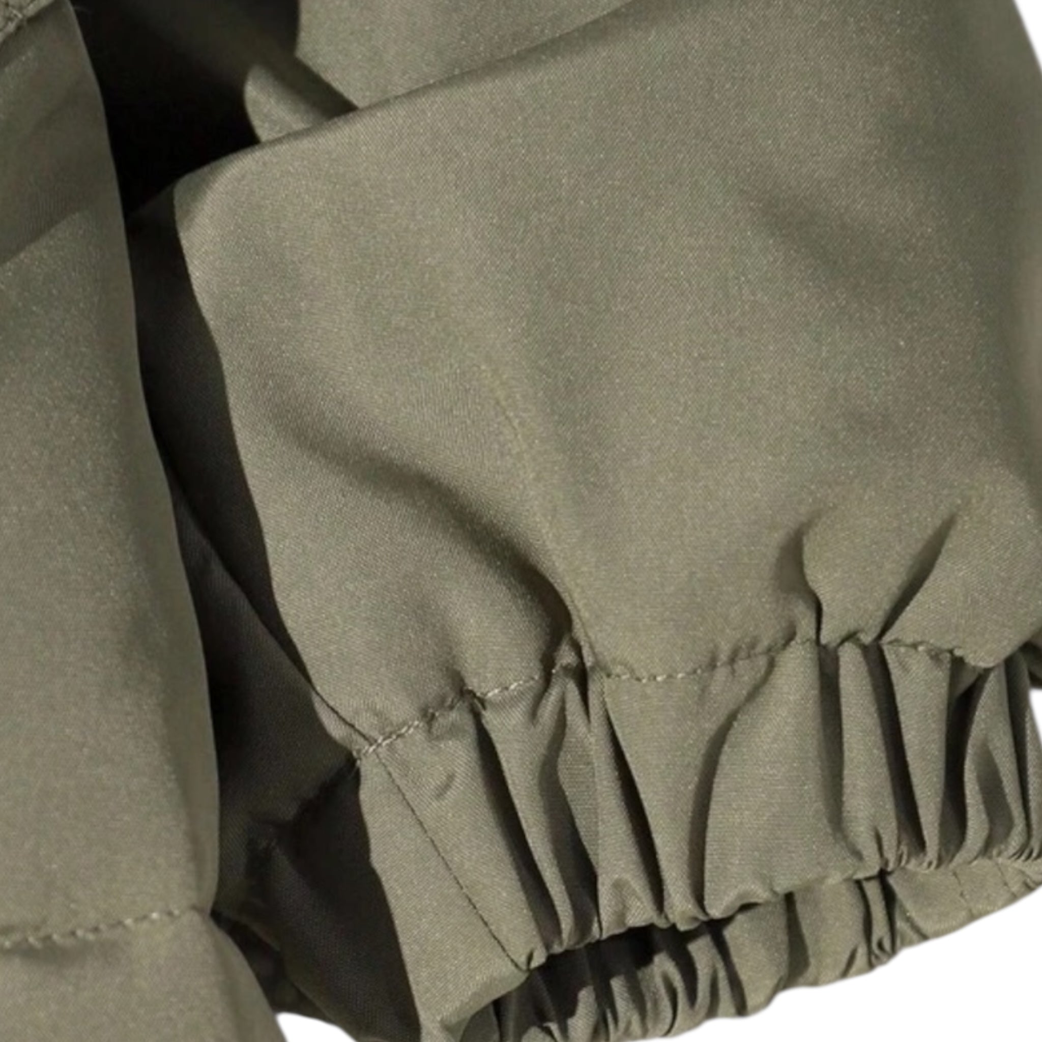 Faux Fur Collar Puffer Jacket