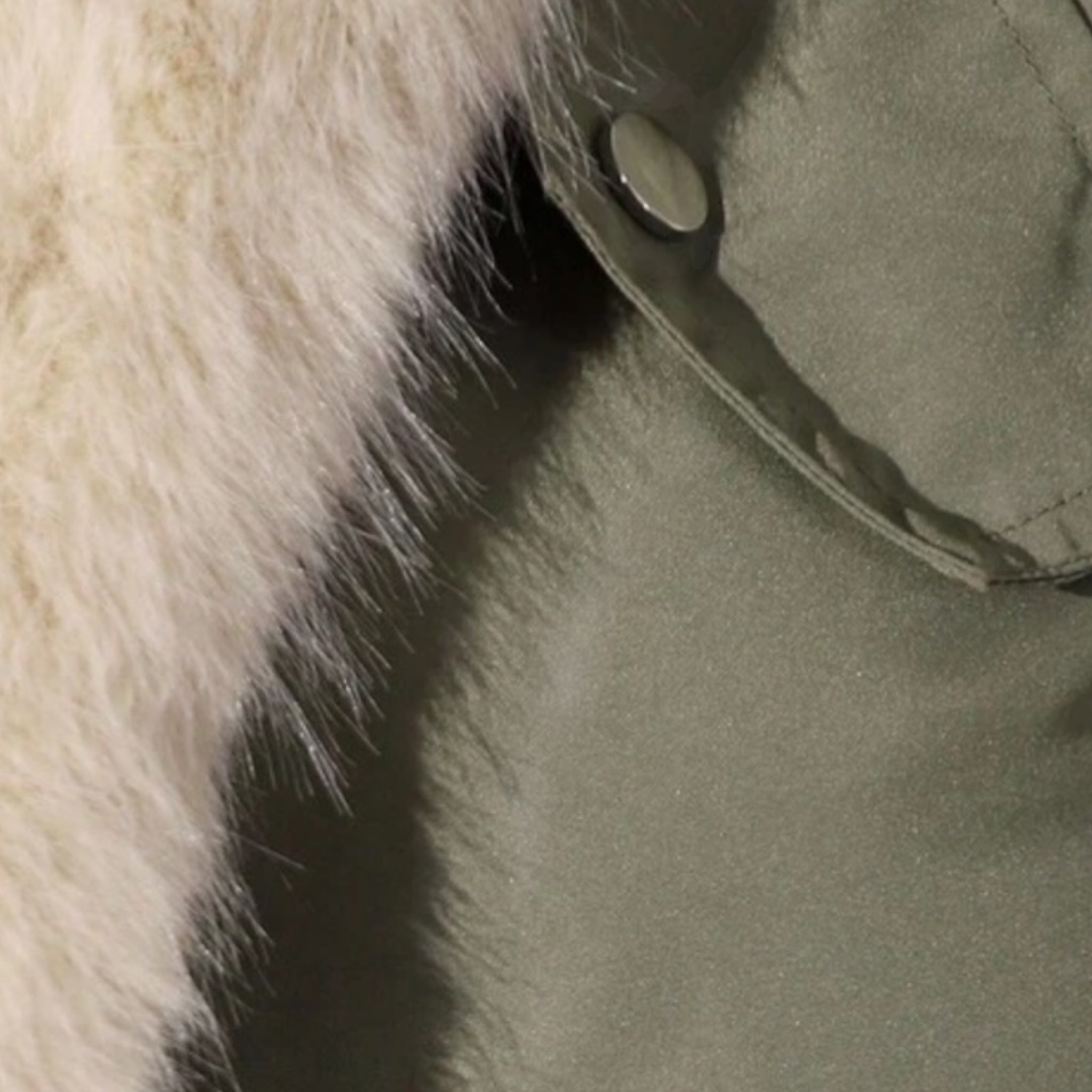 Faux Fur Collar Puffer Jacket