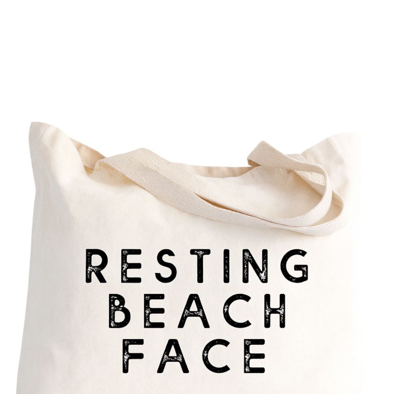 Beach Bag Resting Beach Face