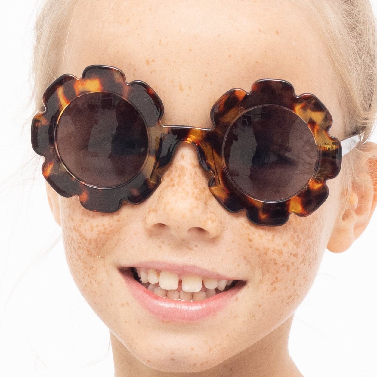 Tortoise Sunglasses- approx fit age 4-8